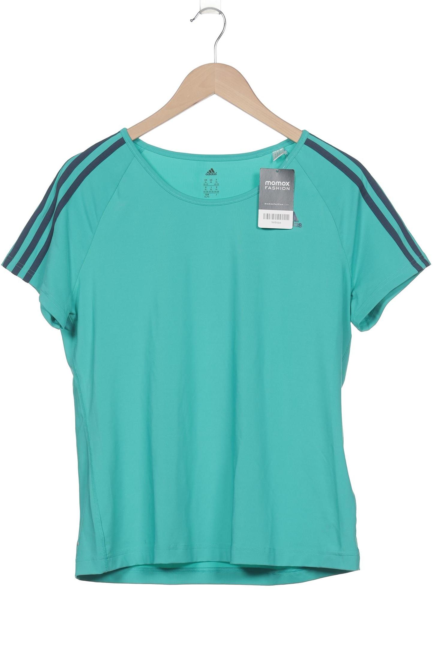 

adidas Damen T-Shirt, türkis, Gr. 44