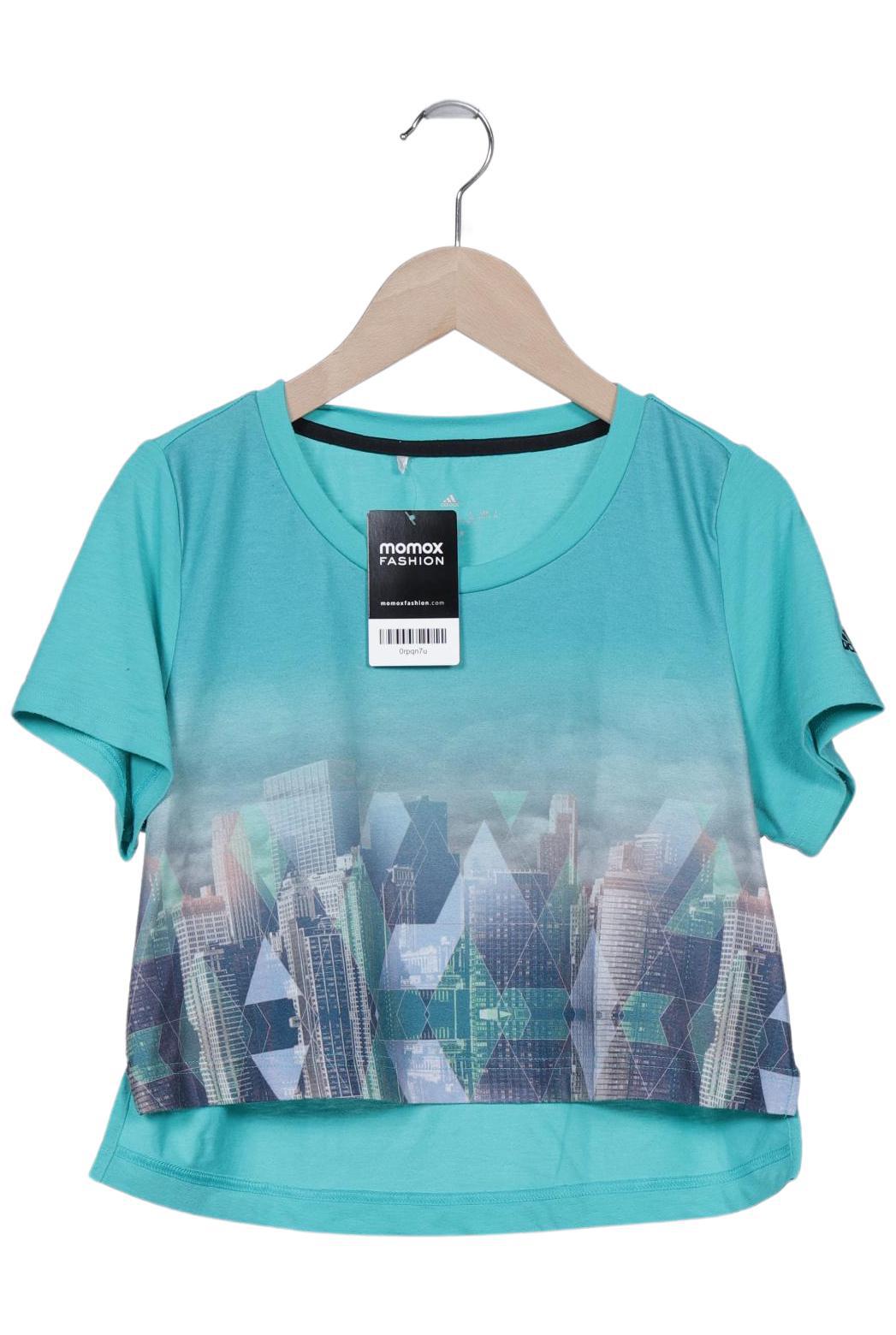 

adidas Damen T-Shirt, türkis, Gr. 34