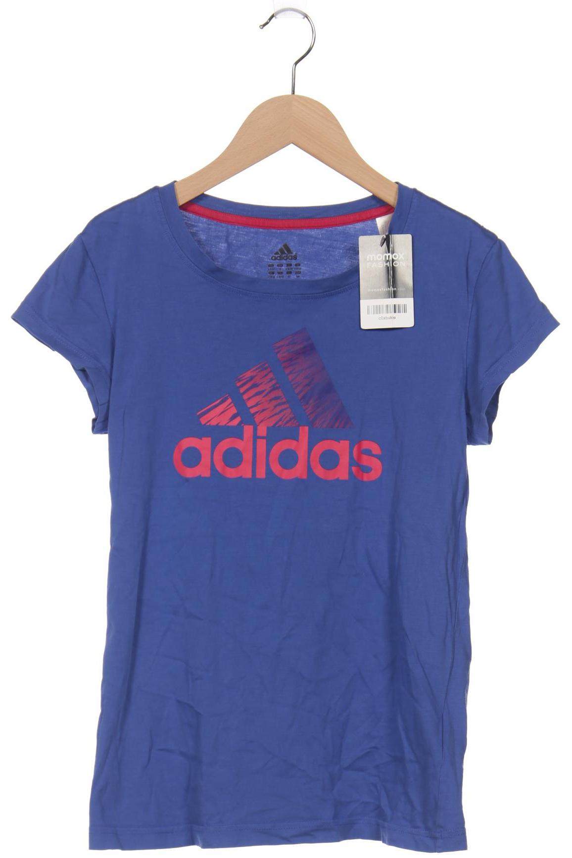 

adidas Damen T-Shirt, blau, Gr. 36