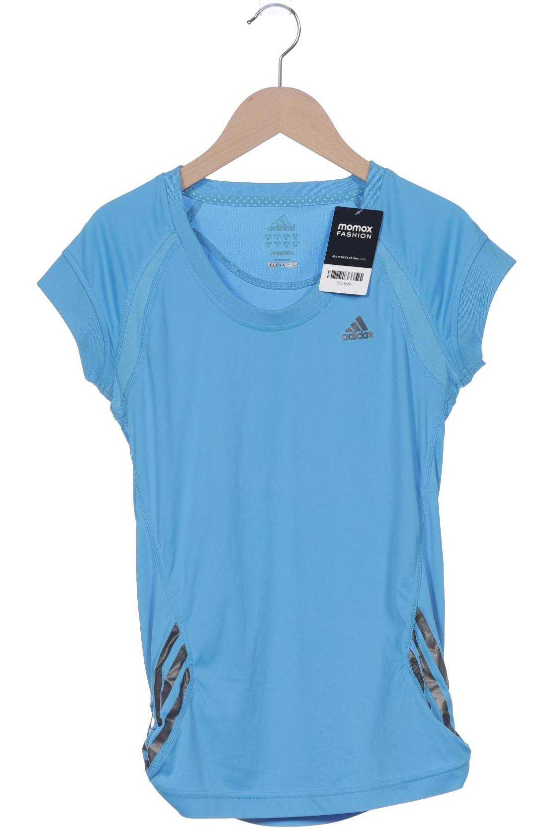 

adidas Damen T-Shirt, blau, Gr. 32