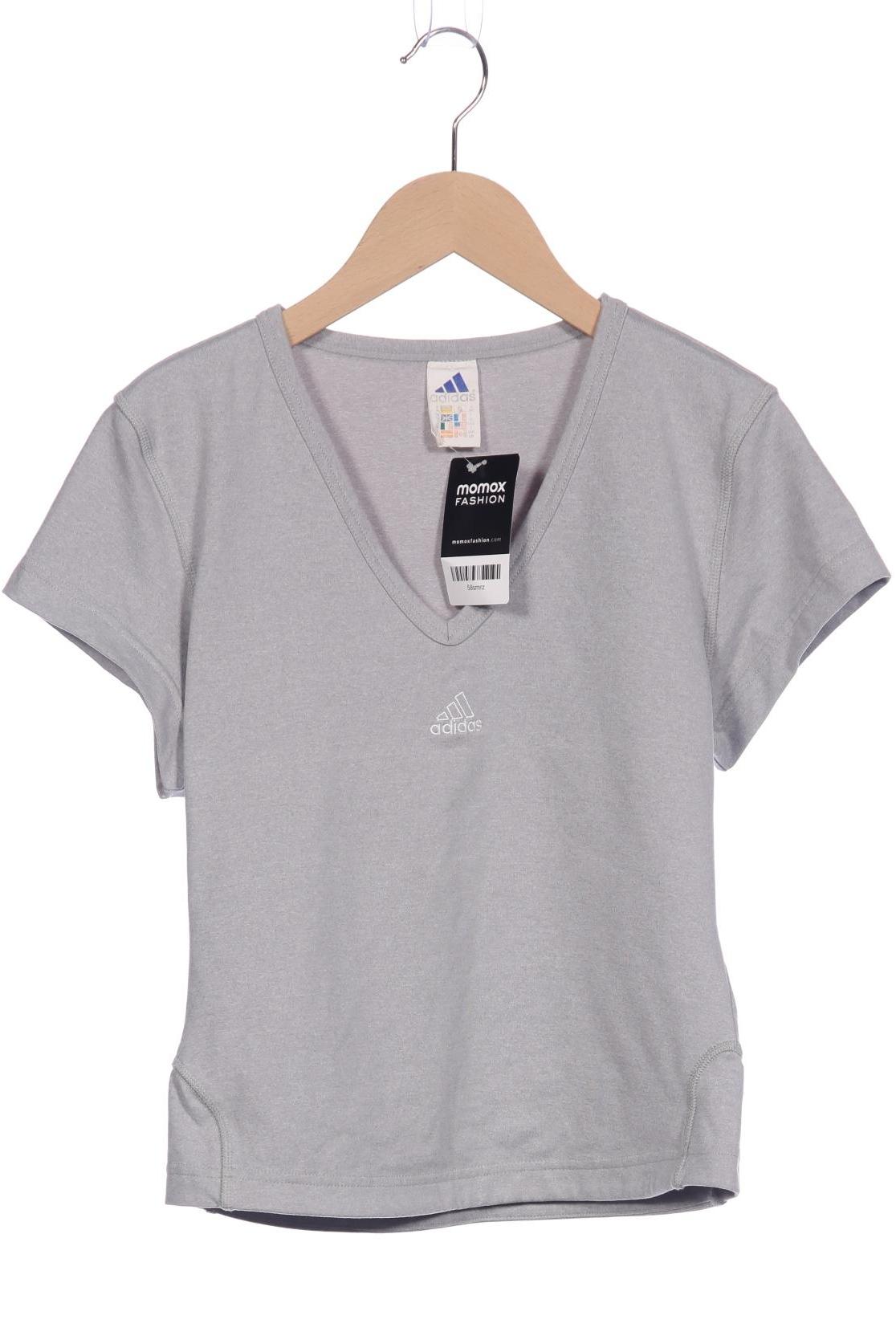

adidas Damen T-Shirt, grau, Gr. 40