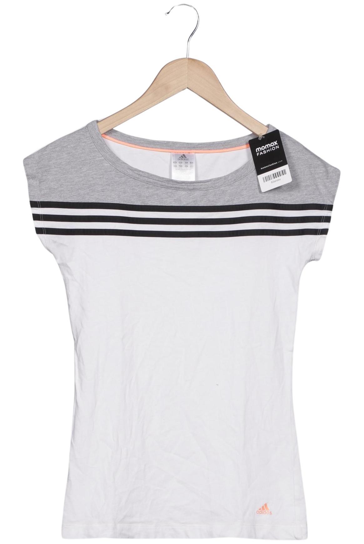 

adidas Damen T-Shirt, weiß, Gr. 34