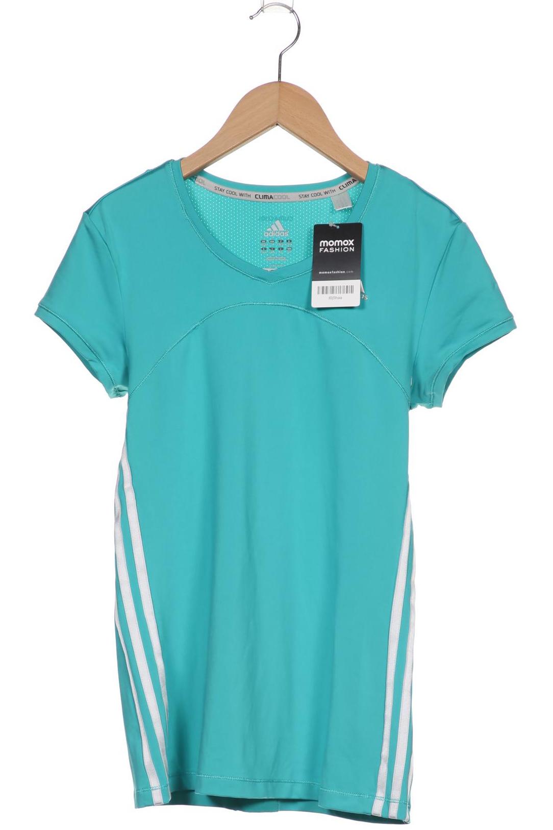 

adidas Damen T-Shirt, blau, Gr. 36