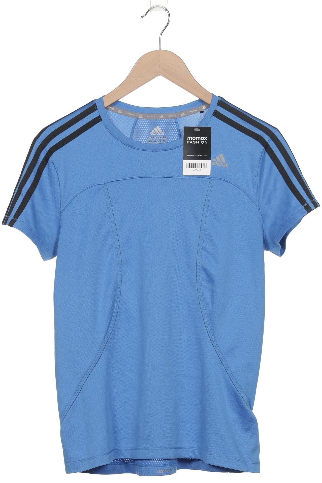 

adidas Damen T-Shirt, blau, Gr. 42