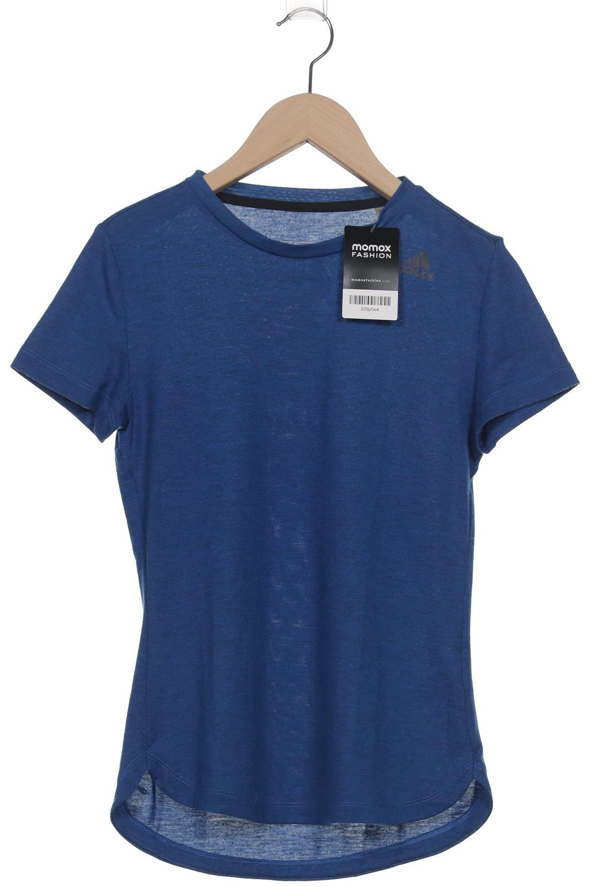 

adidas Damen T-Shirt, blau, Gr. 34