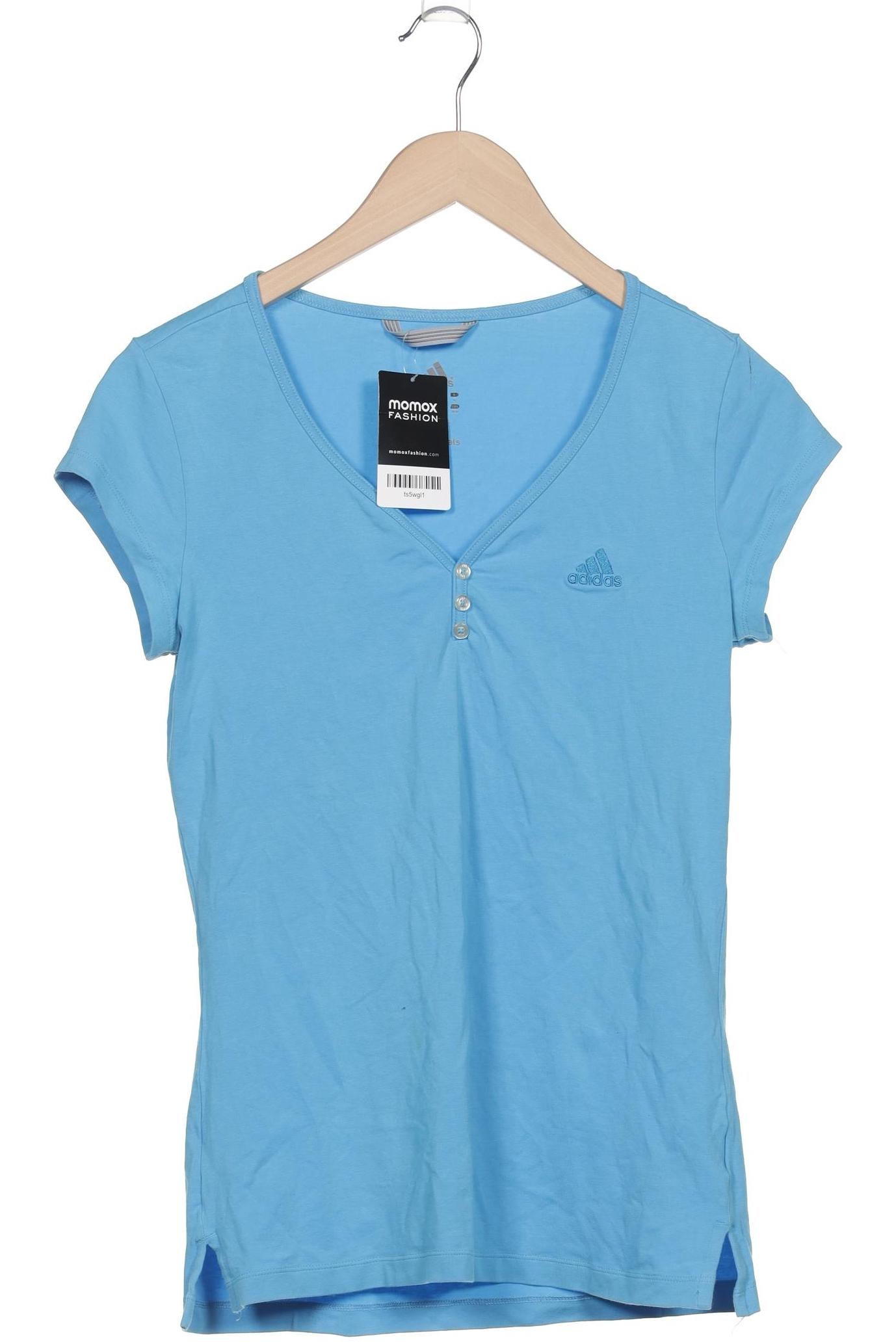 

adidas Damen T-Shirt, blau, Gr. 40