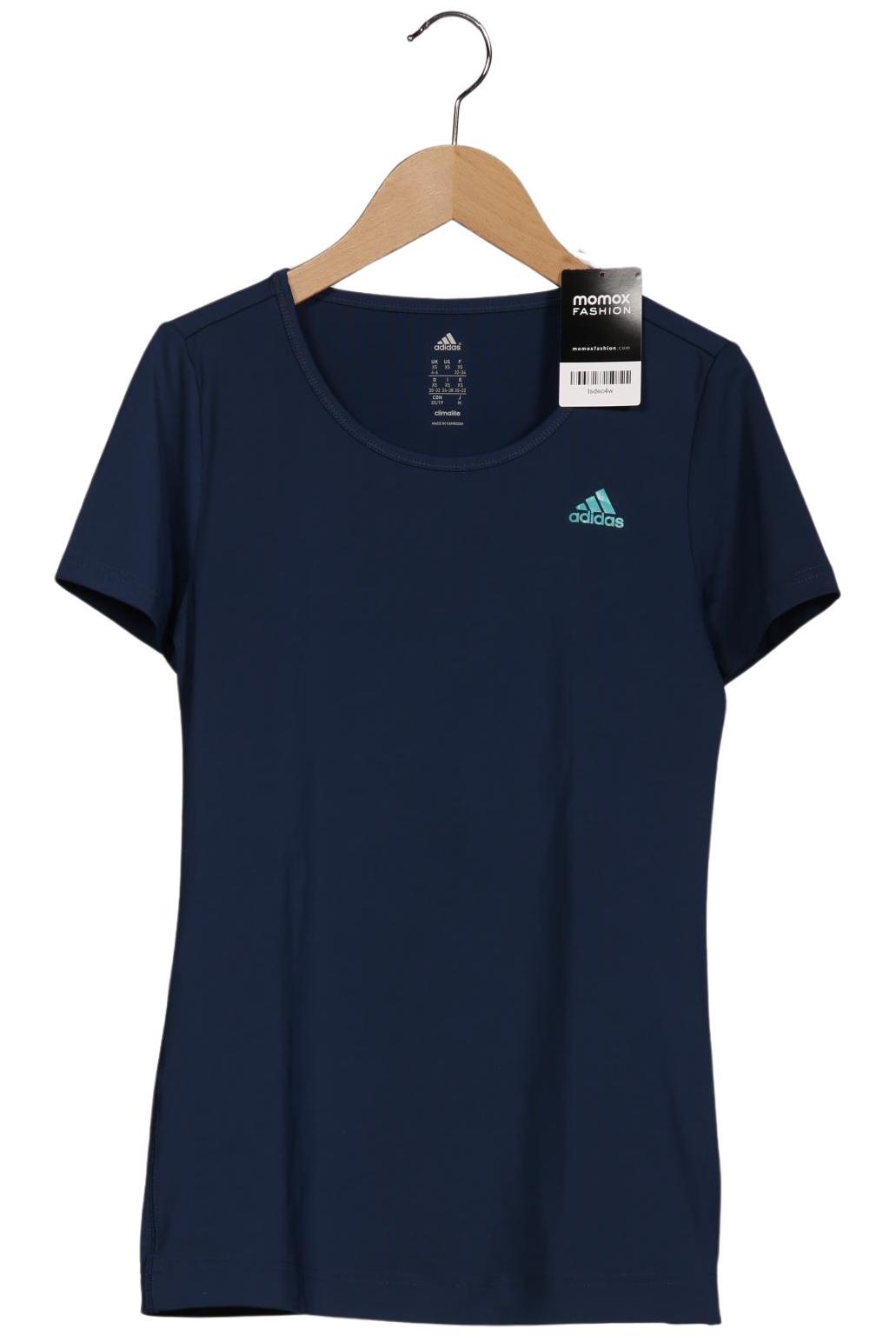 

adidas Damen T-Shirt, blau, Gr. 34