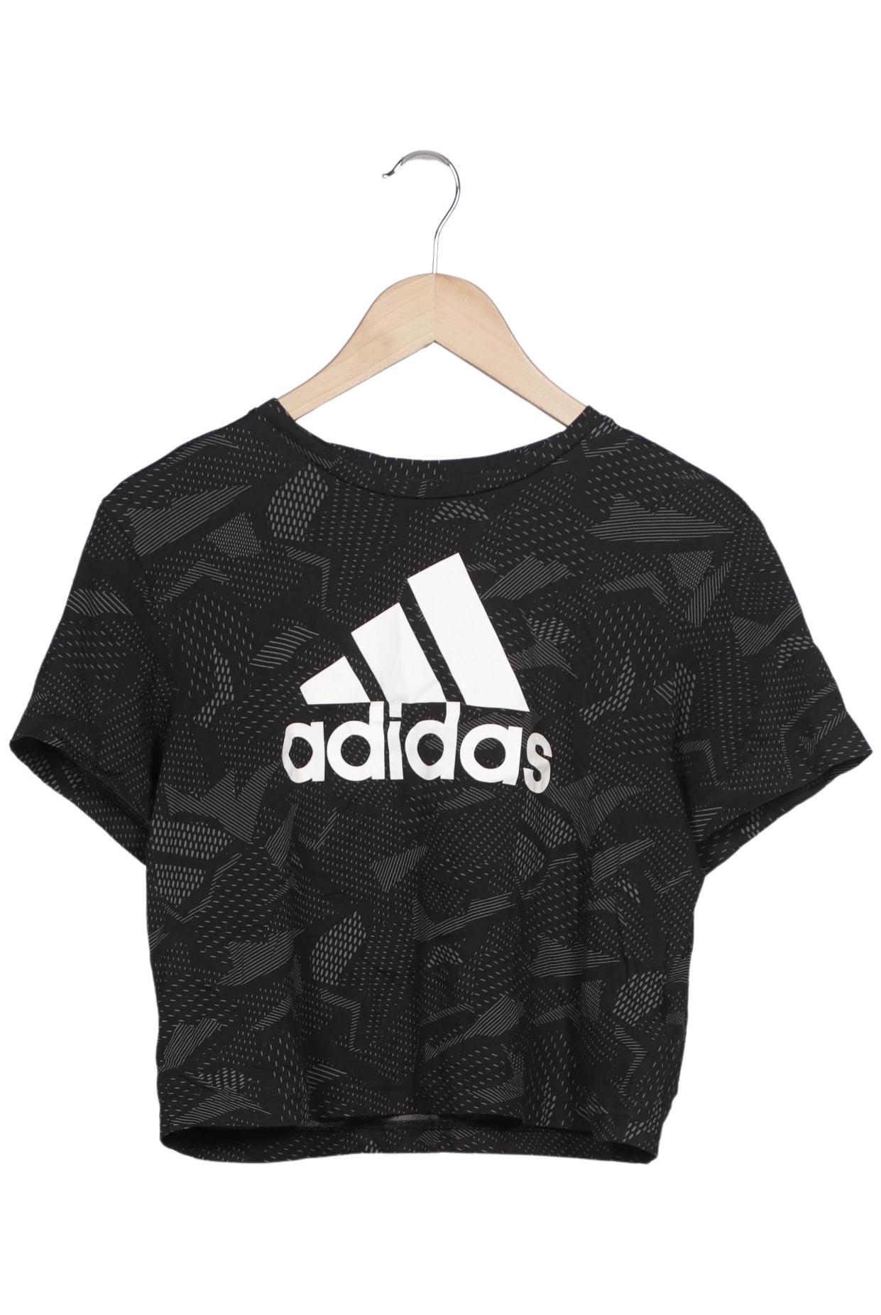 

adidas Damen T-Shirt, schwarz, Gr. 36