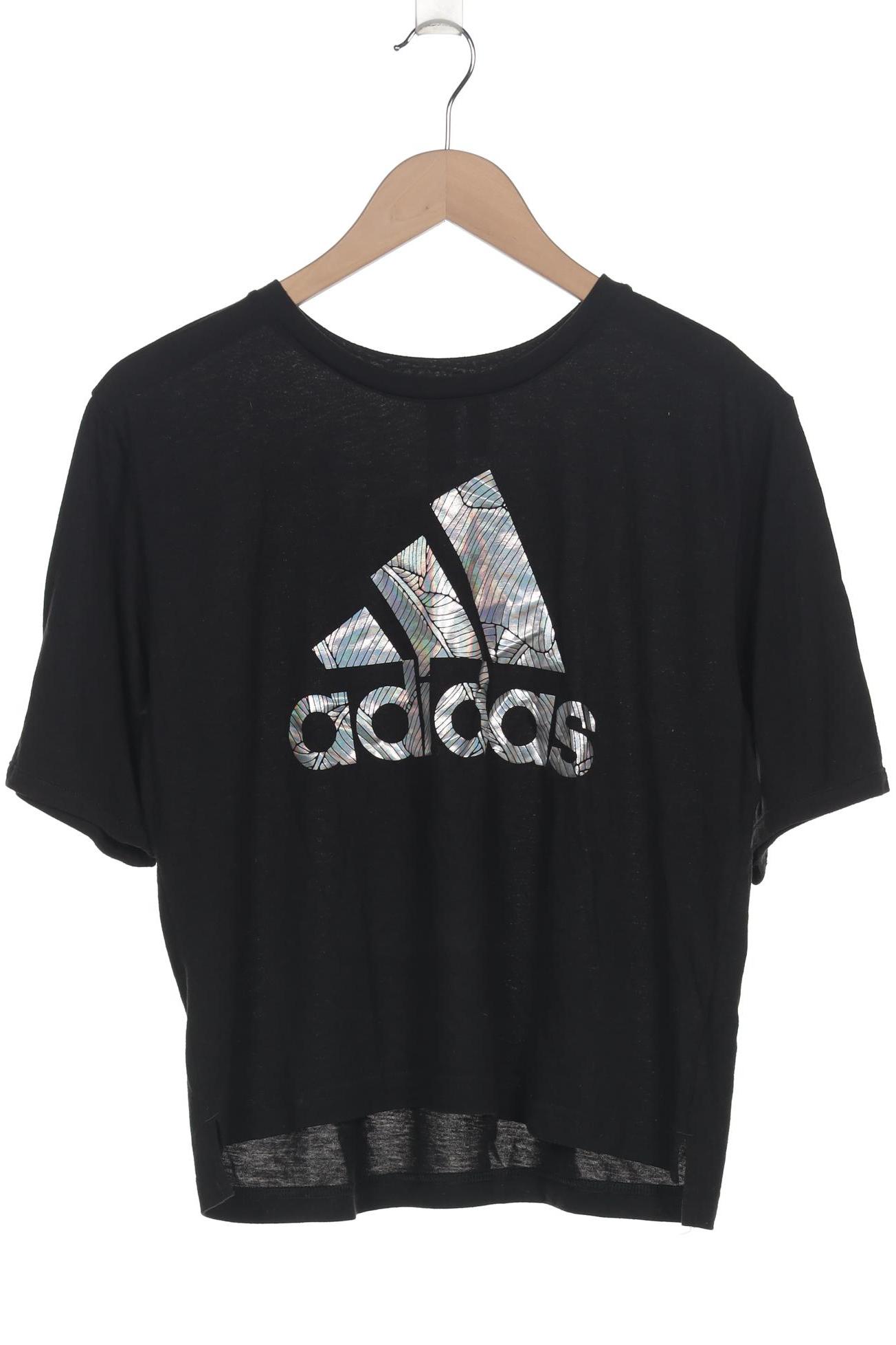 

adidas Damen T-Shirt, schwarz, Gr. 38
