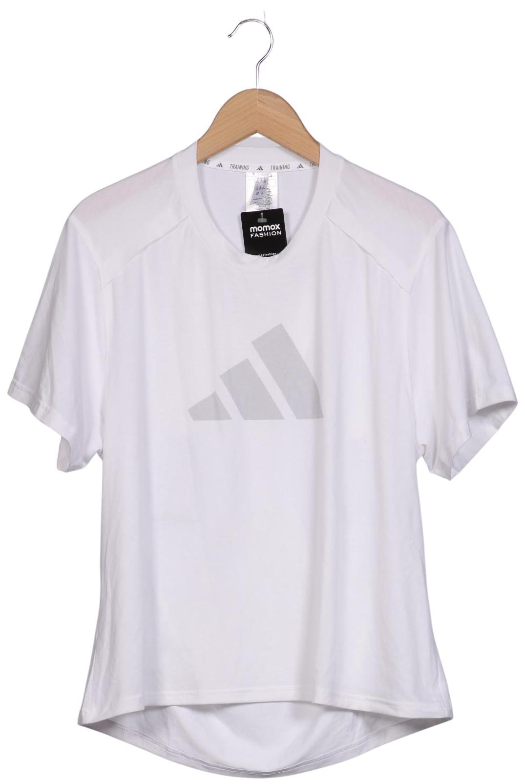 

adidas Damen T-Shirt, weiß, Gr. 44