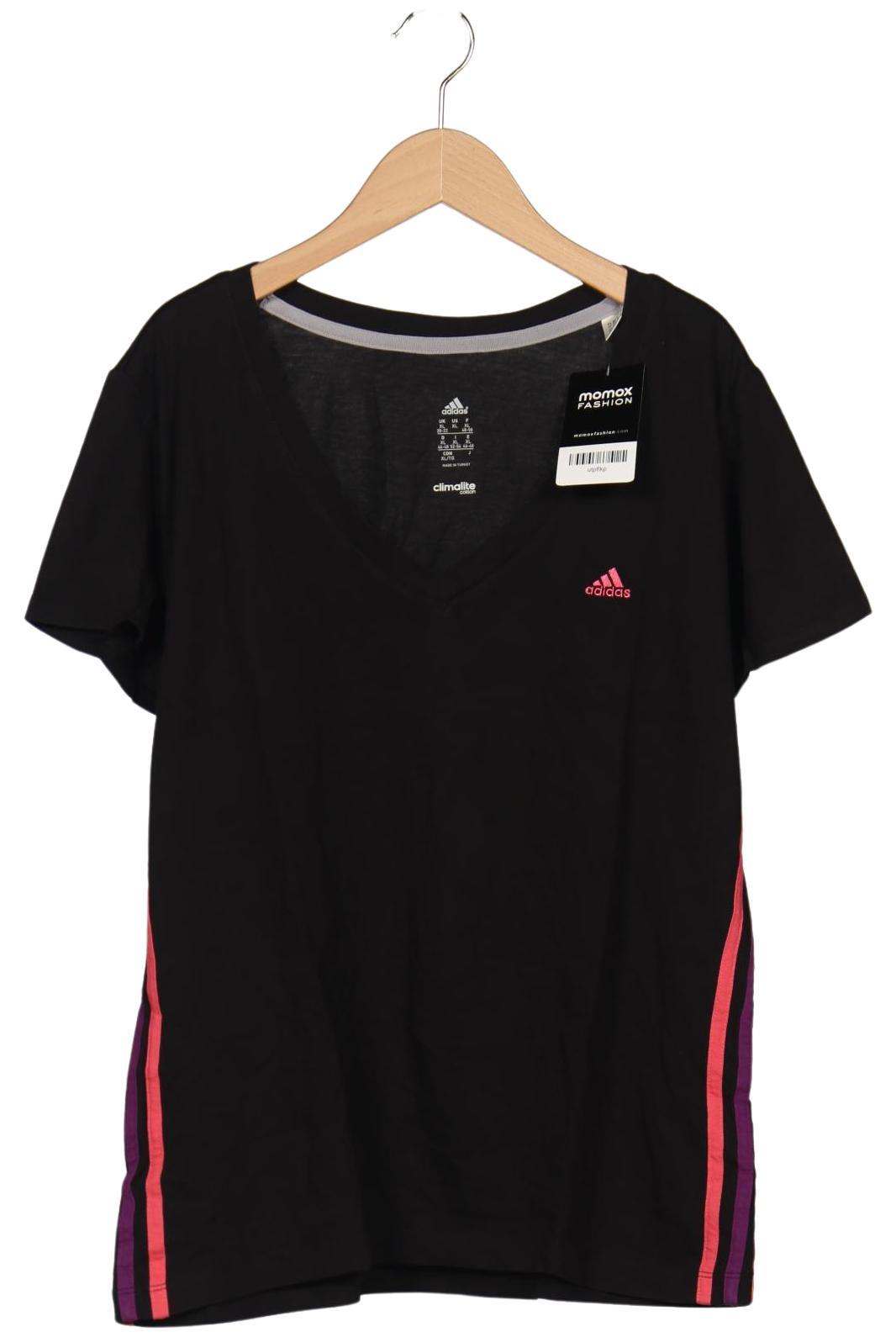 

adidas Damen T-Shirt, schwarz, Gr. 44