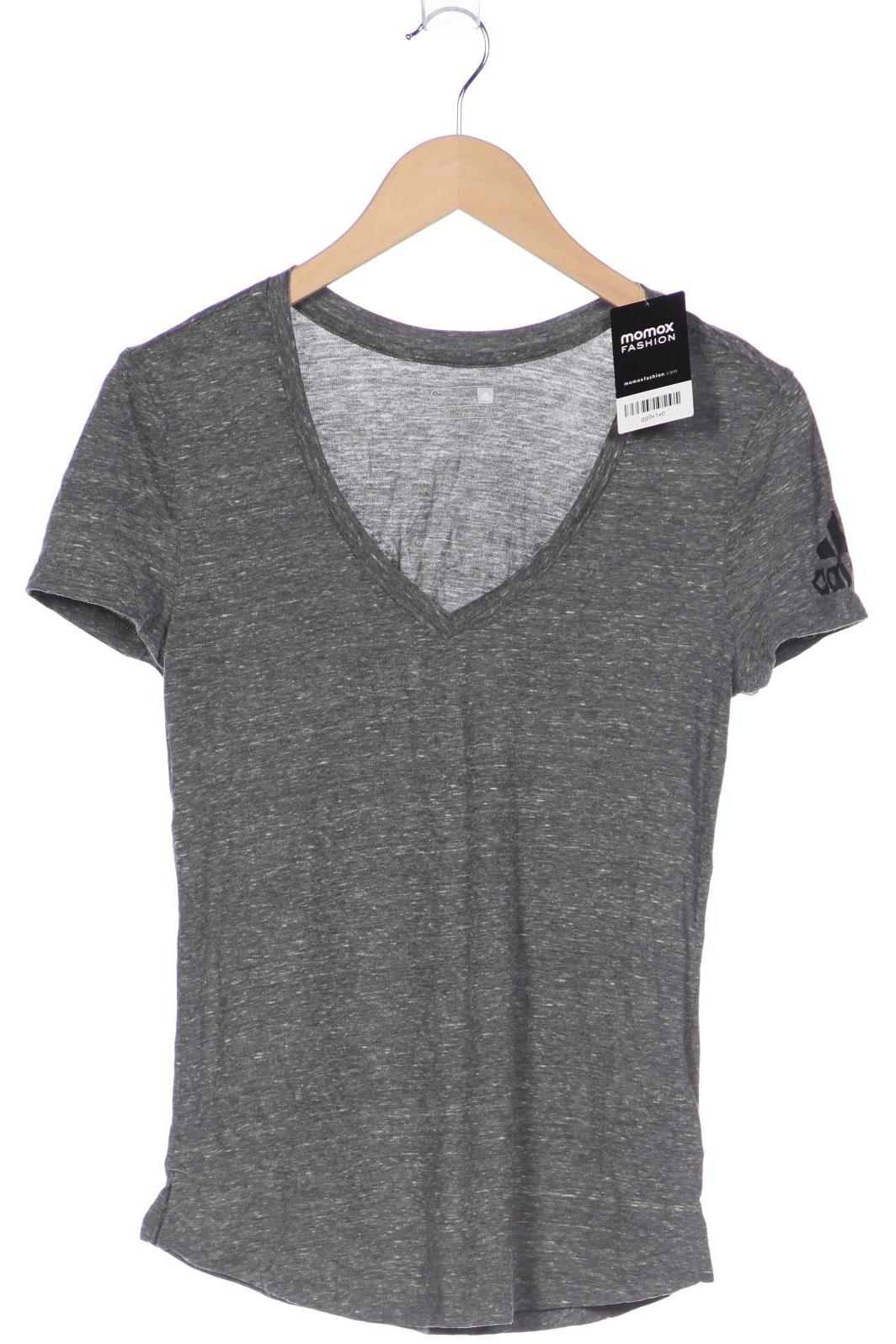 

adidas Damen T-Shirt, grau, Gr. 36