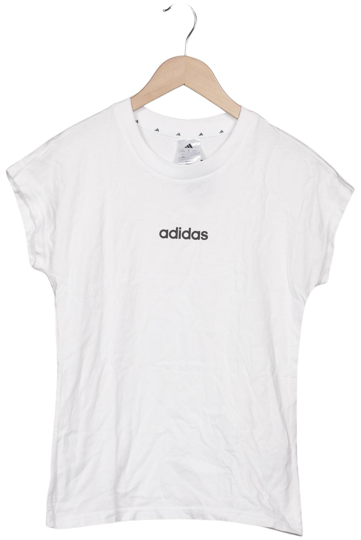 

adidas Damen T-Shirt, weiß, Gr. 38