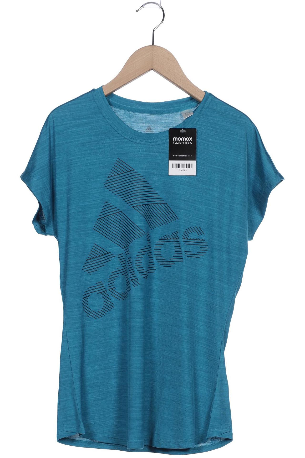 

adidas Damen T-Shirt, blau, Gr. 38
