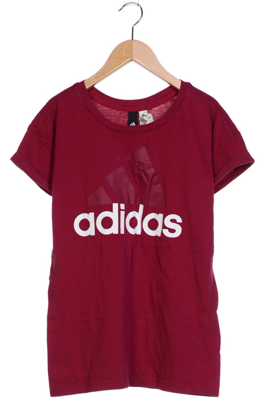 

adidas Damen T-Shirt, bordeaux, Gr. 36