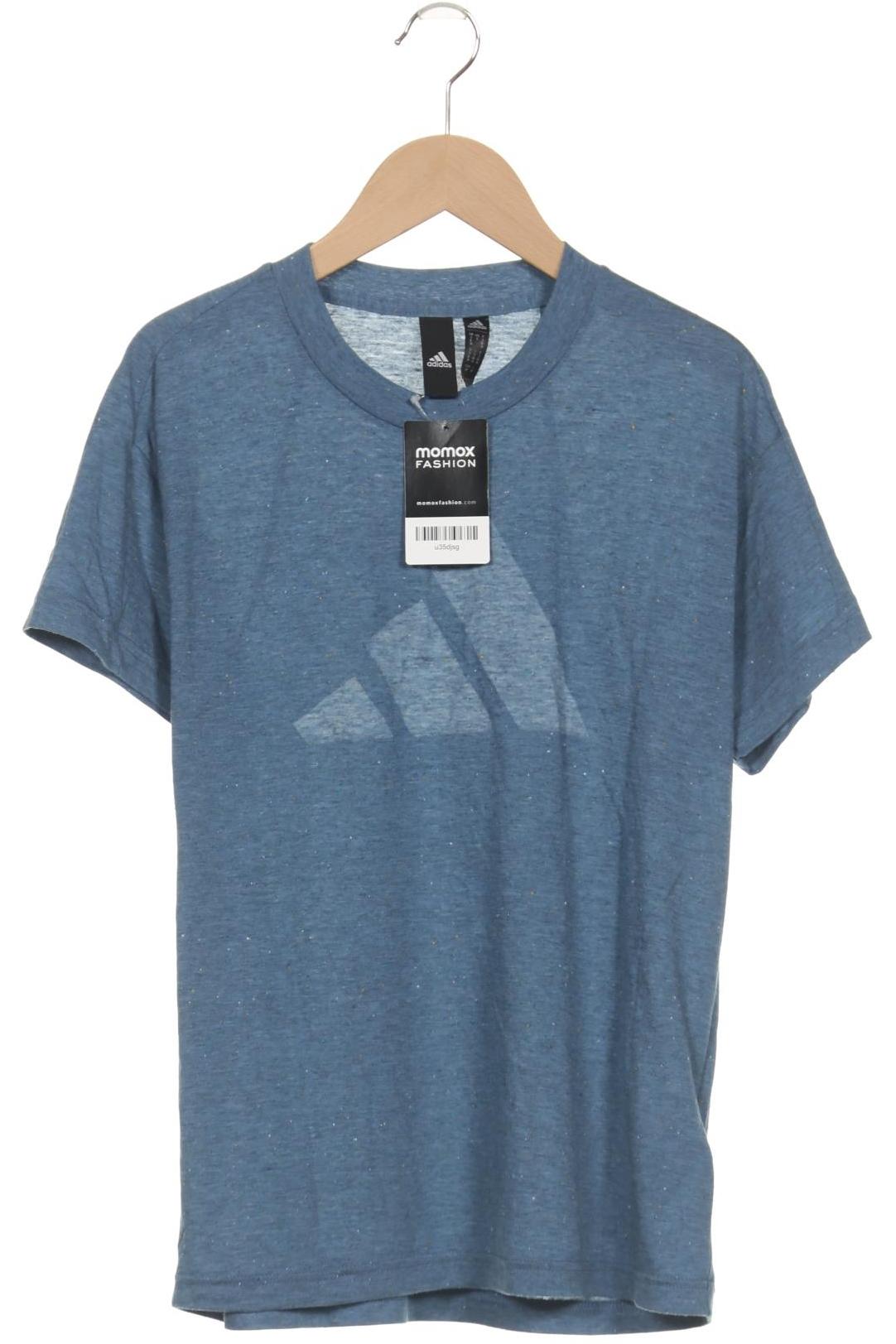 

adidas Damen T-Shirt, blau, Gr. 36