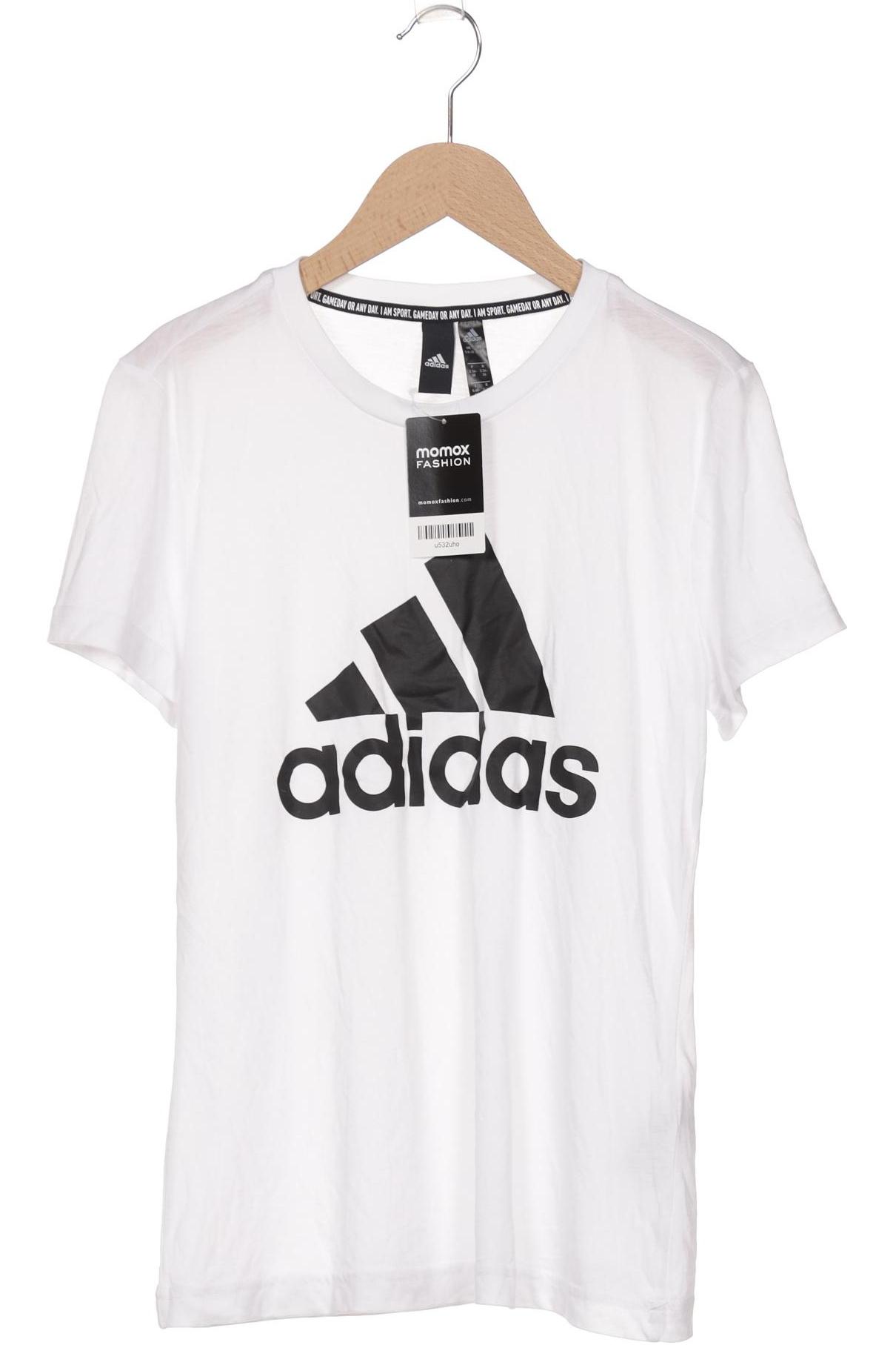 

adidas Damen T-Shirt, weiß, Gr. 36