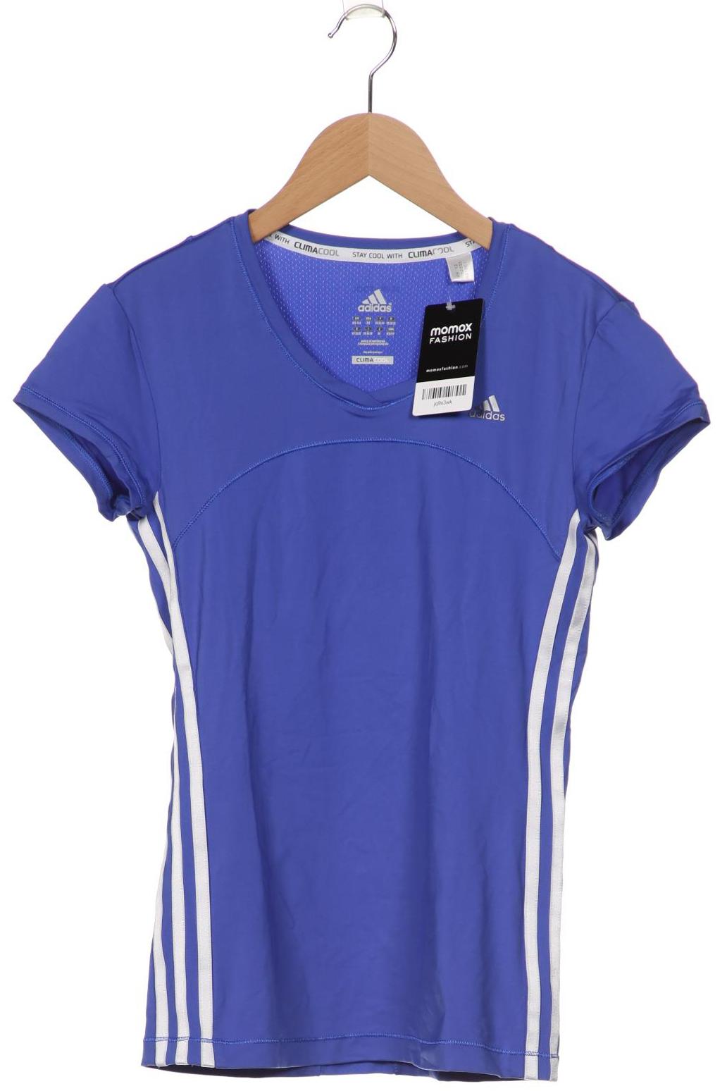 

adidas Damen T-Shirt, blau, Gr. 34