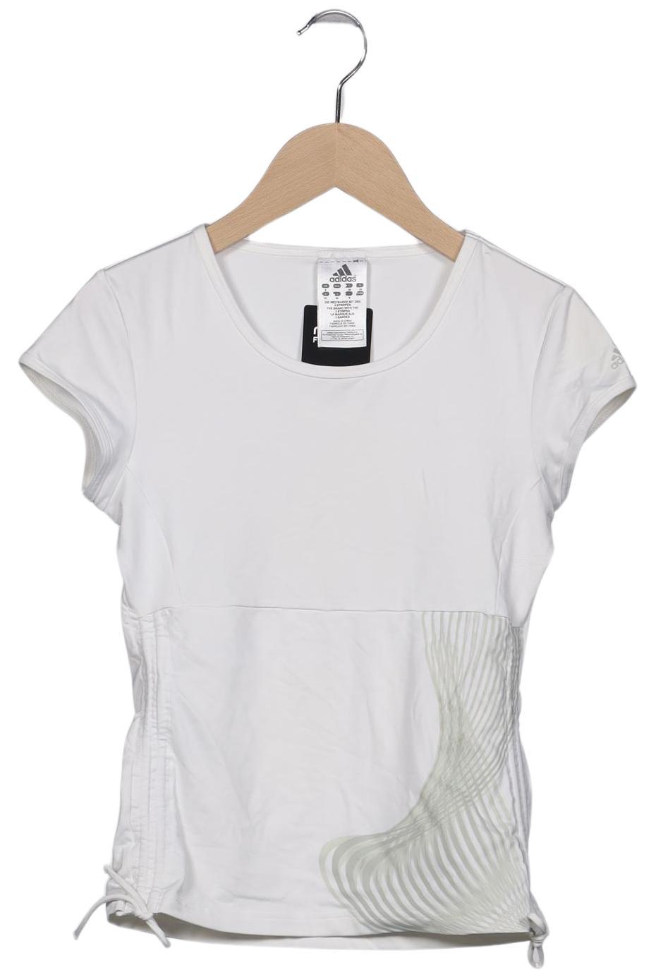 

adidas Damen T-Shirt, cremeweiß, Gr. 34