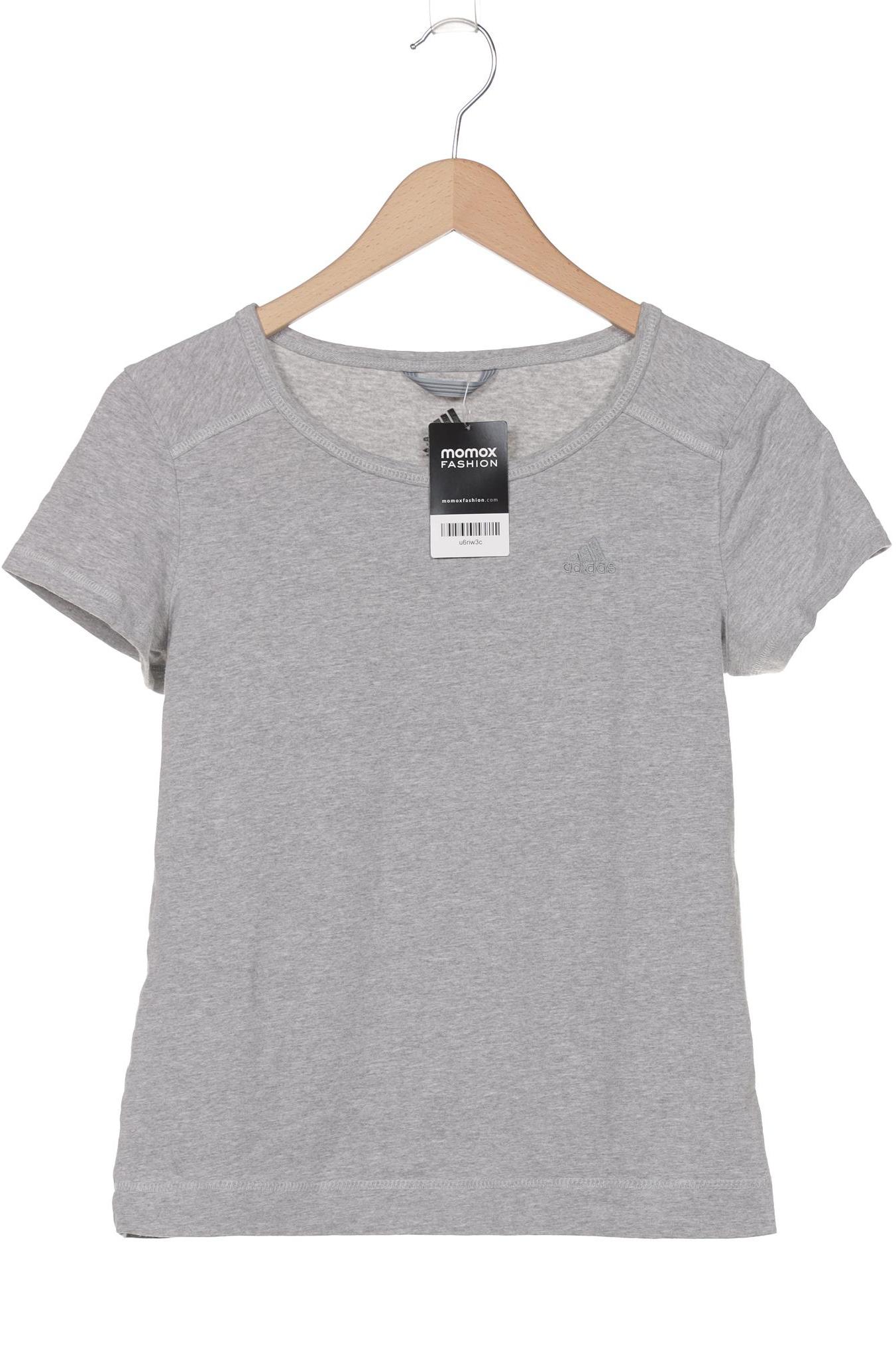 

adidas Damen T-Shirt, grau, Gr. 40