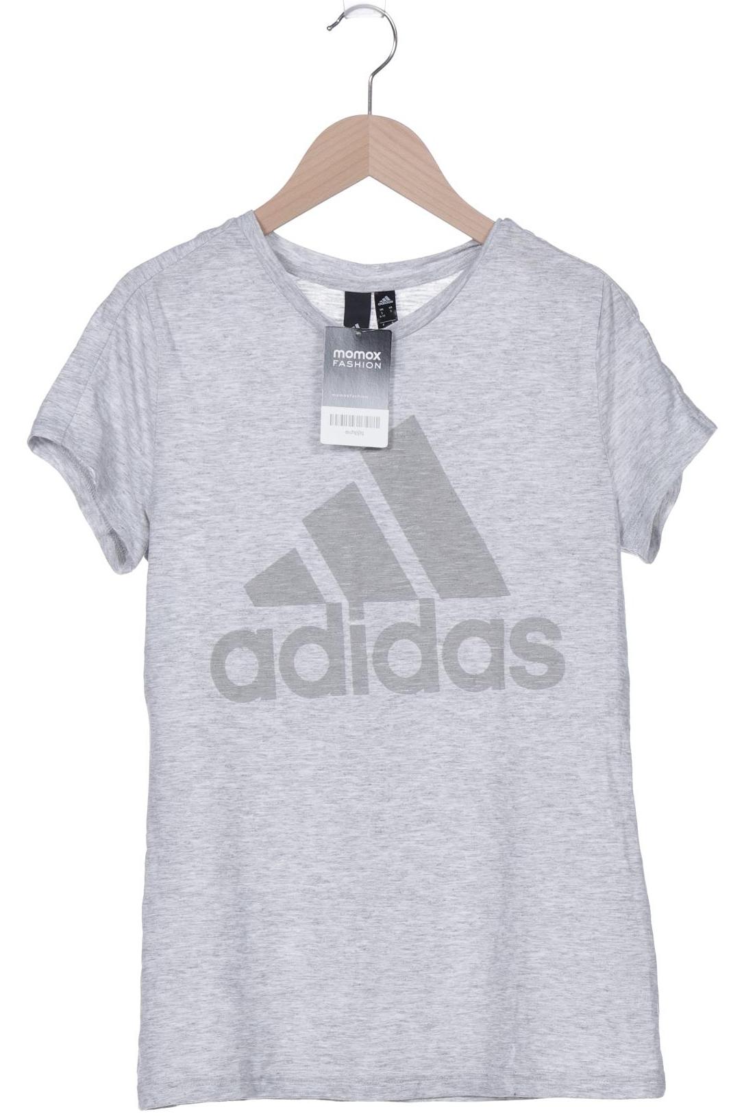 

adidas Damen T-Shirt, grau, Gr. 36