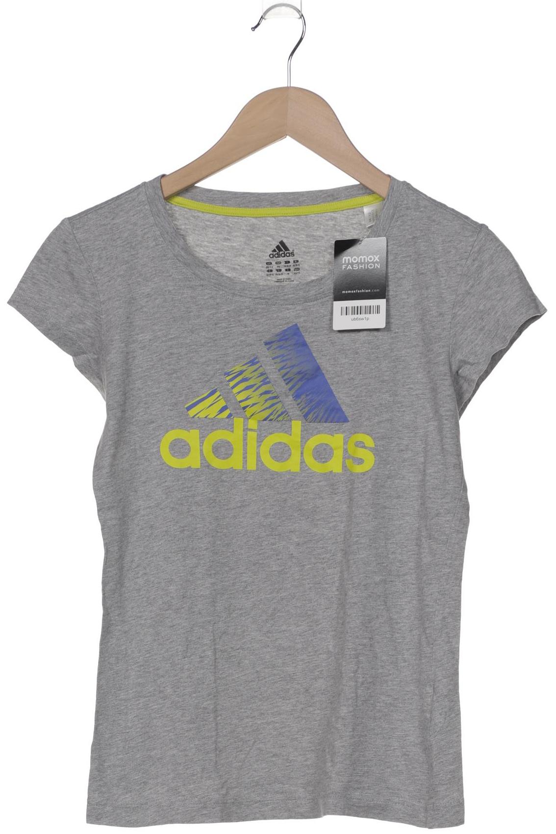 

adidas Damen T-Shirt, grau, Gr. 34