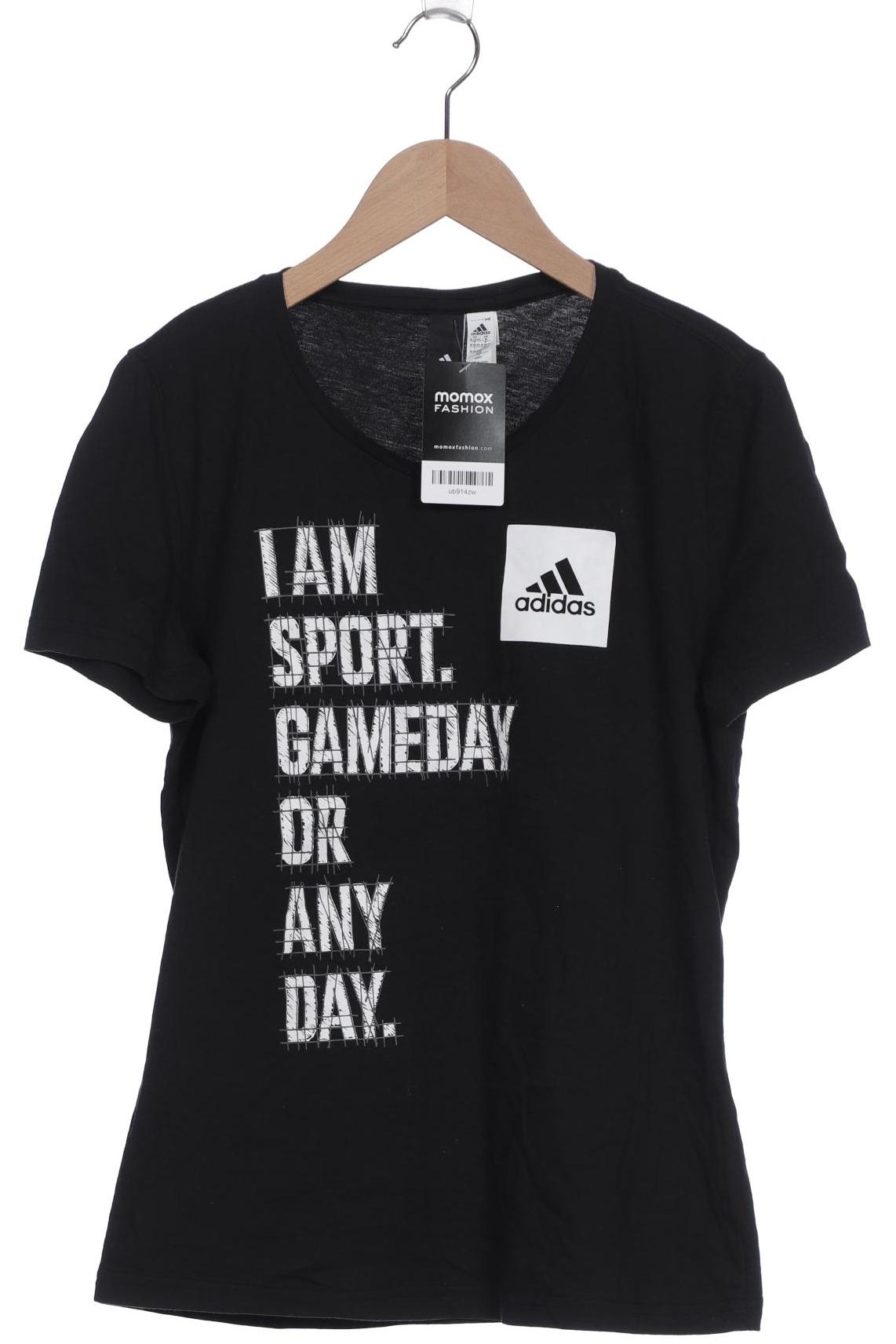

adidas Damen T-Shirt, schwarz, Gr. 38
