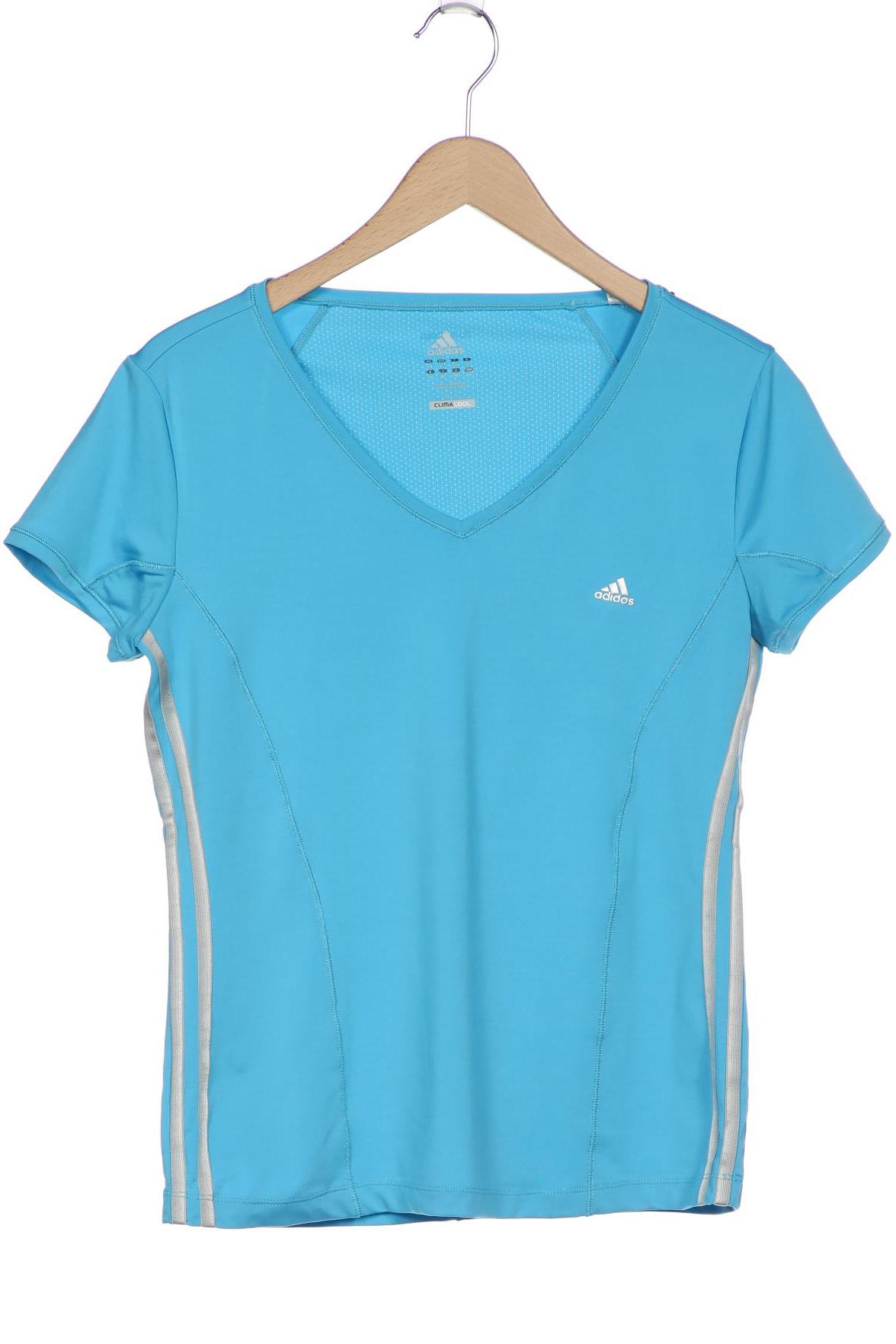 

adidas Damen T-Shirt, blau