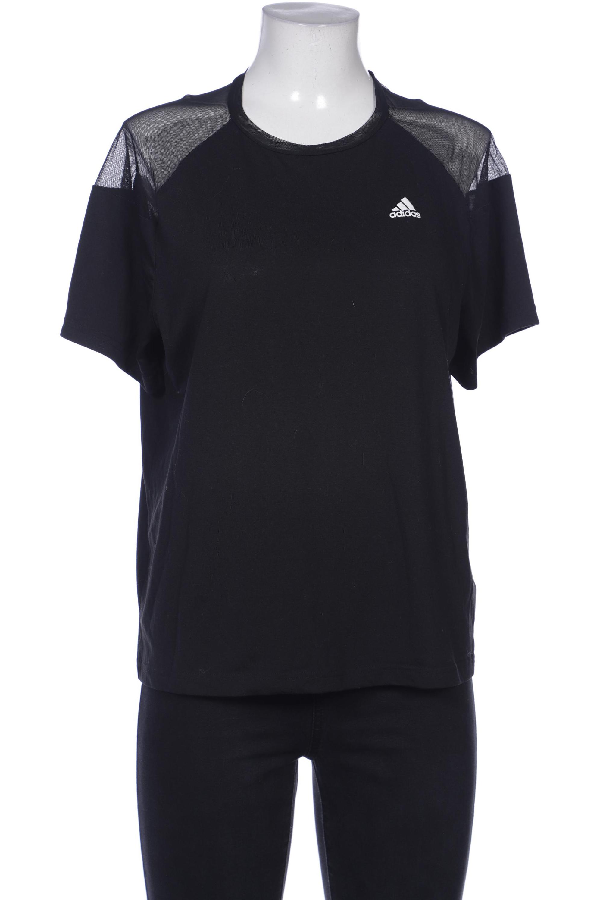 

adidas Damen T-Shirt, schwarz, Gr. 38