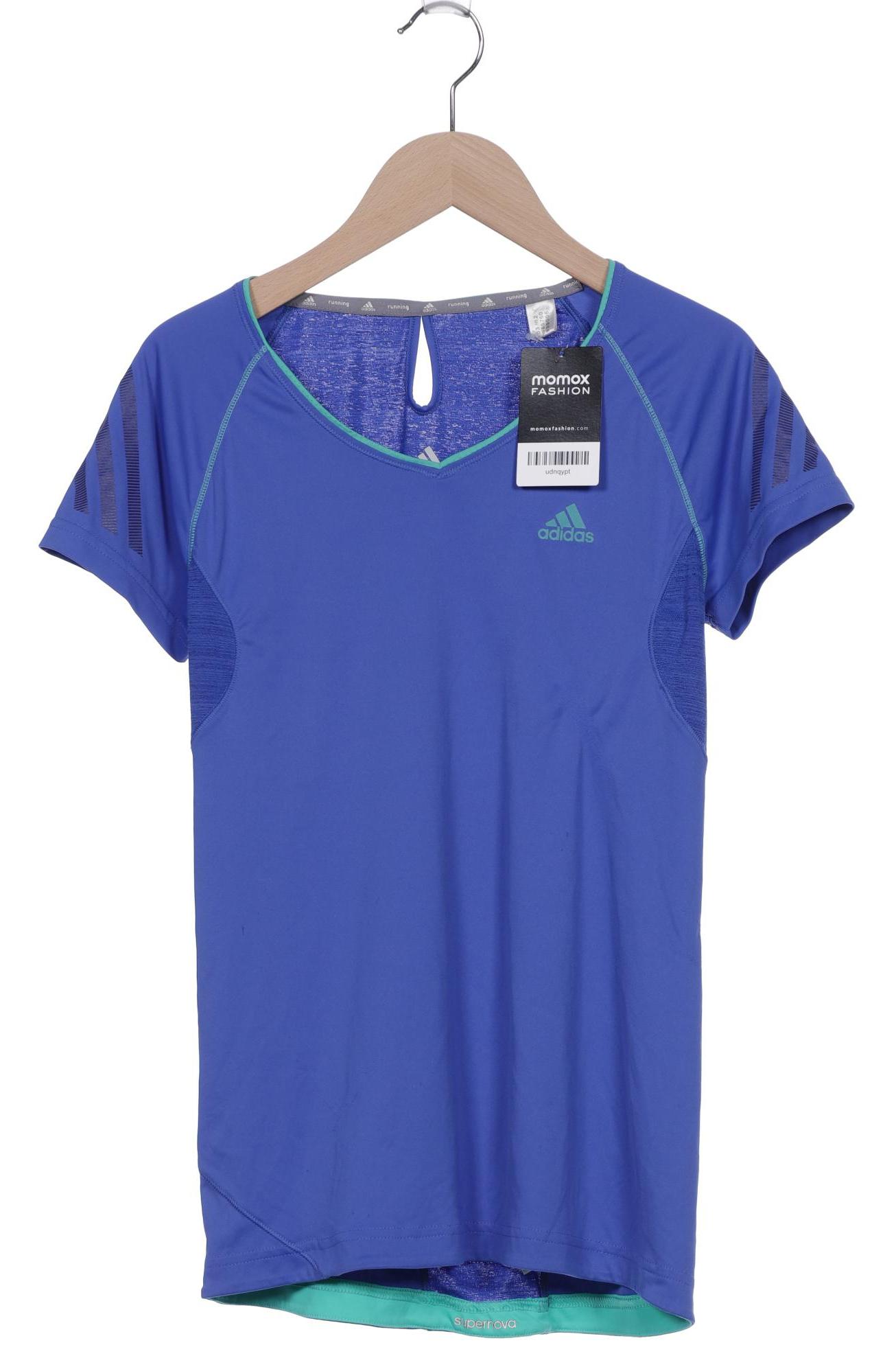 

adidas Damen T-Shirt, blau