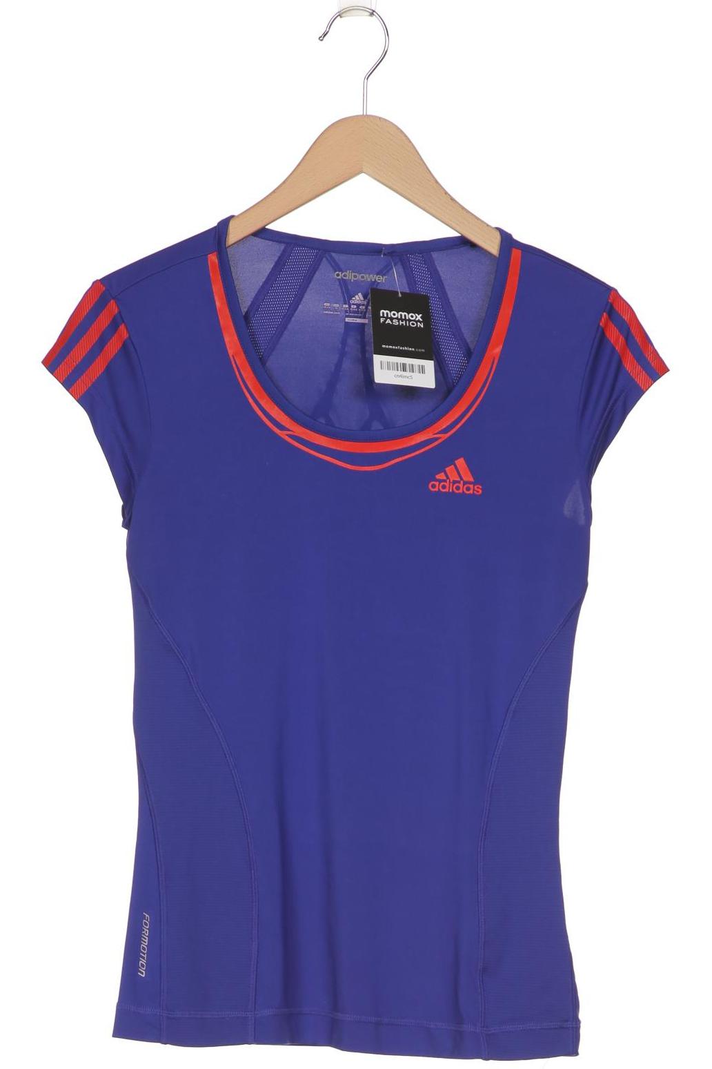 

adidas Damen T-Shirt, blau, Gr. 34