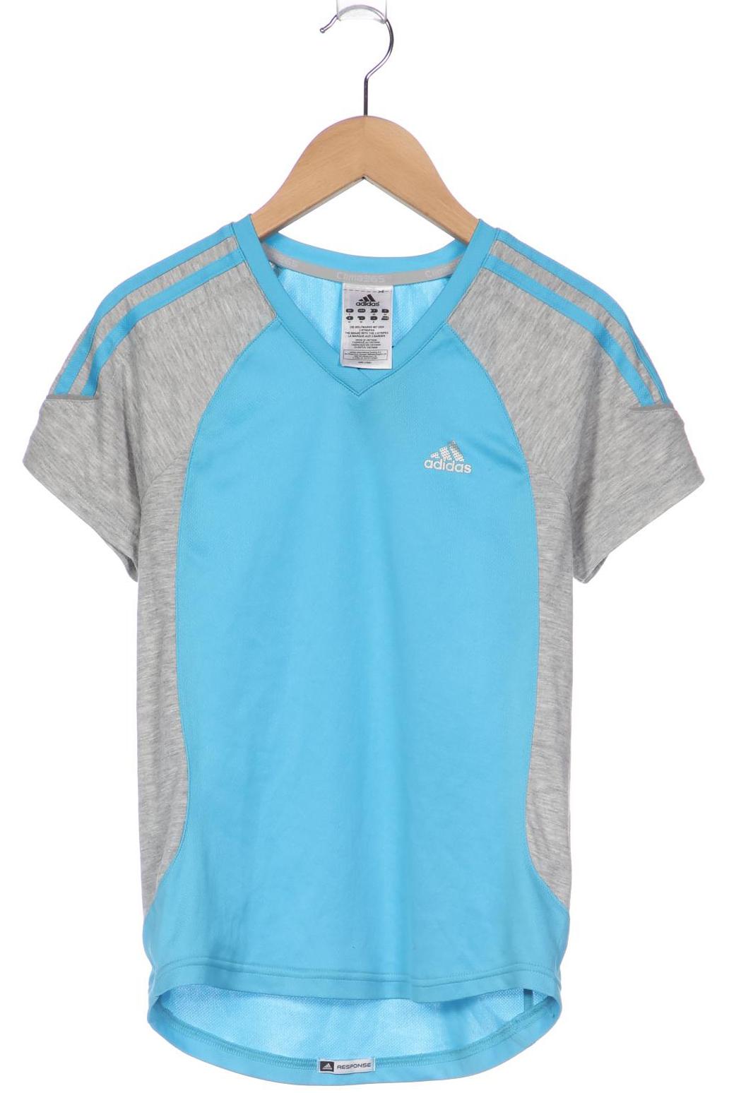 

adidas Damen T-Shirt, hellblau, Gr. 34