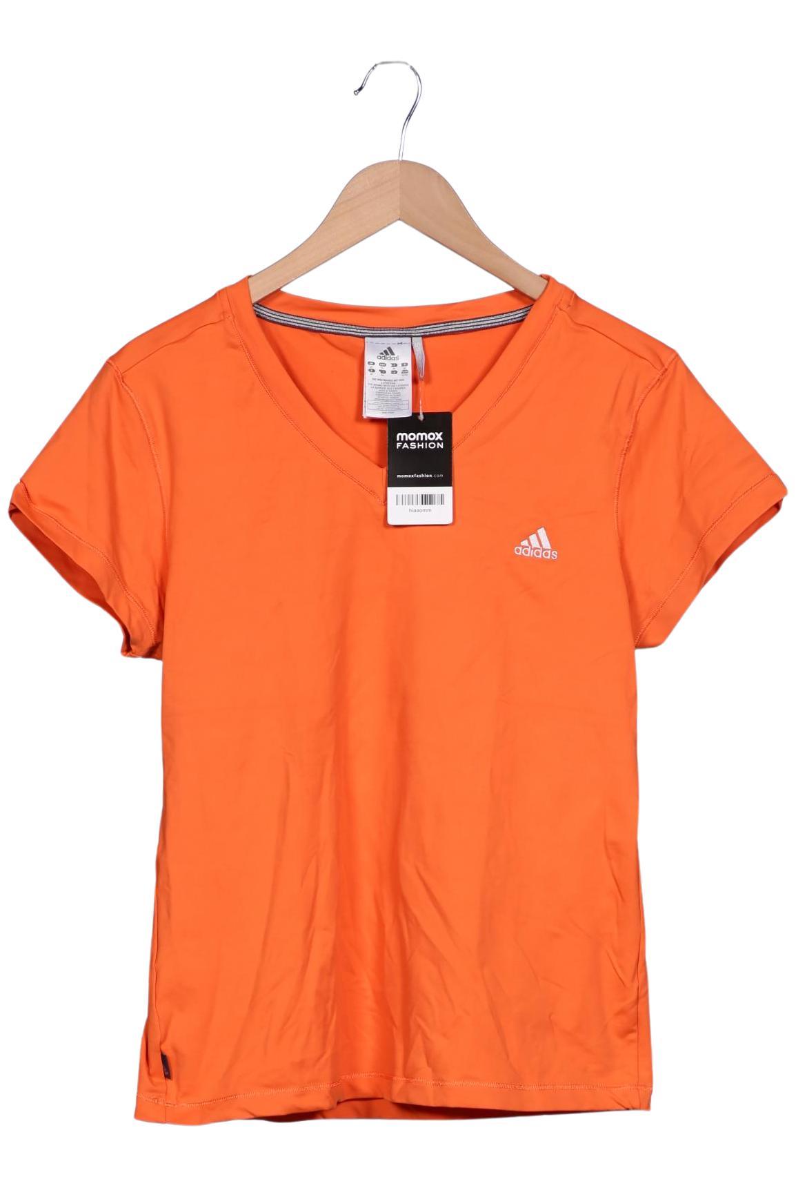 

adidas Damen T-Shirt, orange, Gr. 48