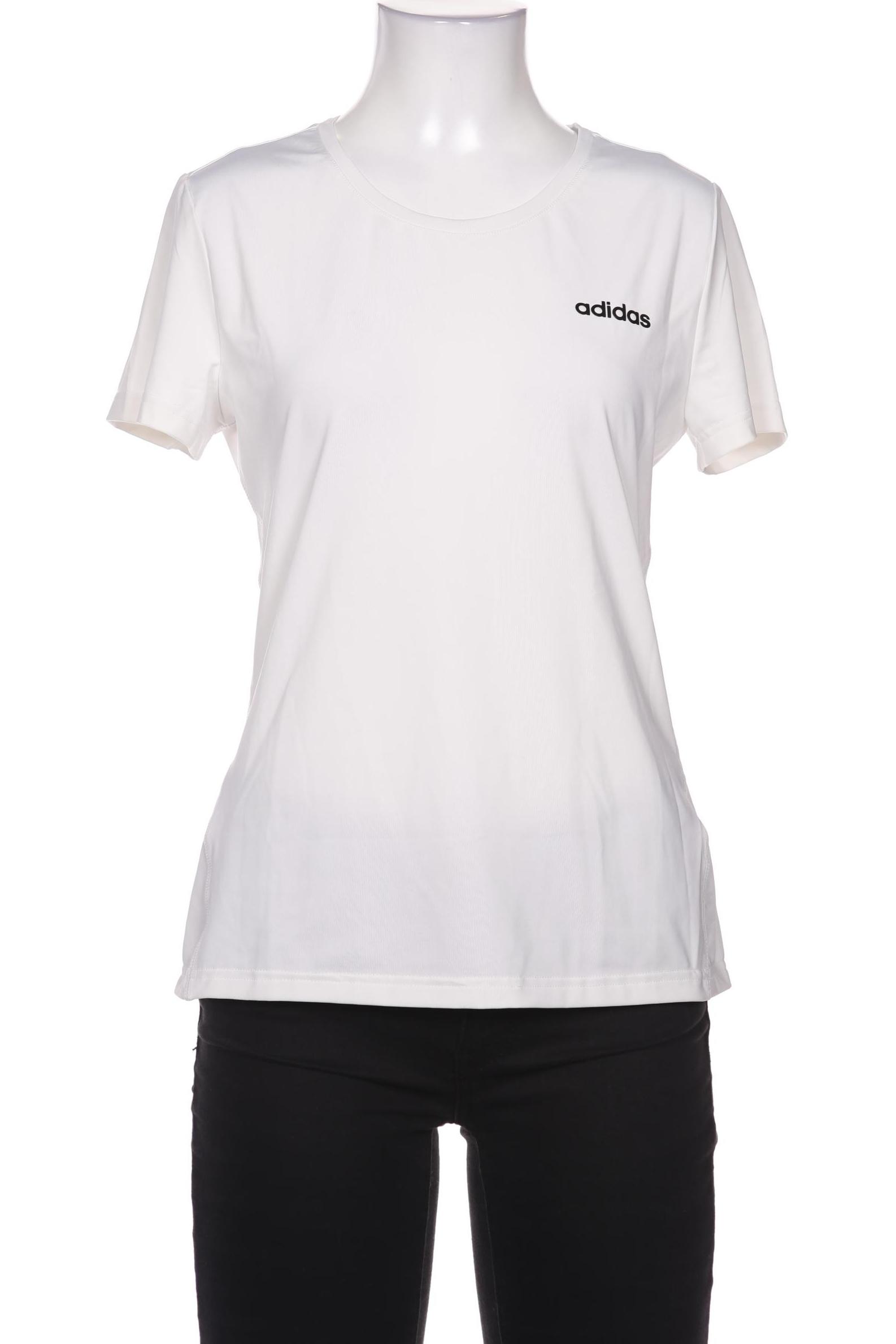 

adidas Damen T-Shirt, weiß, Gr. 36