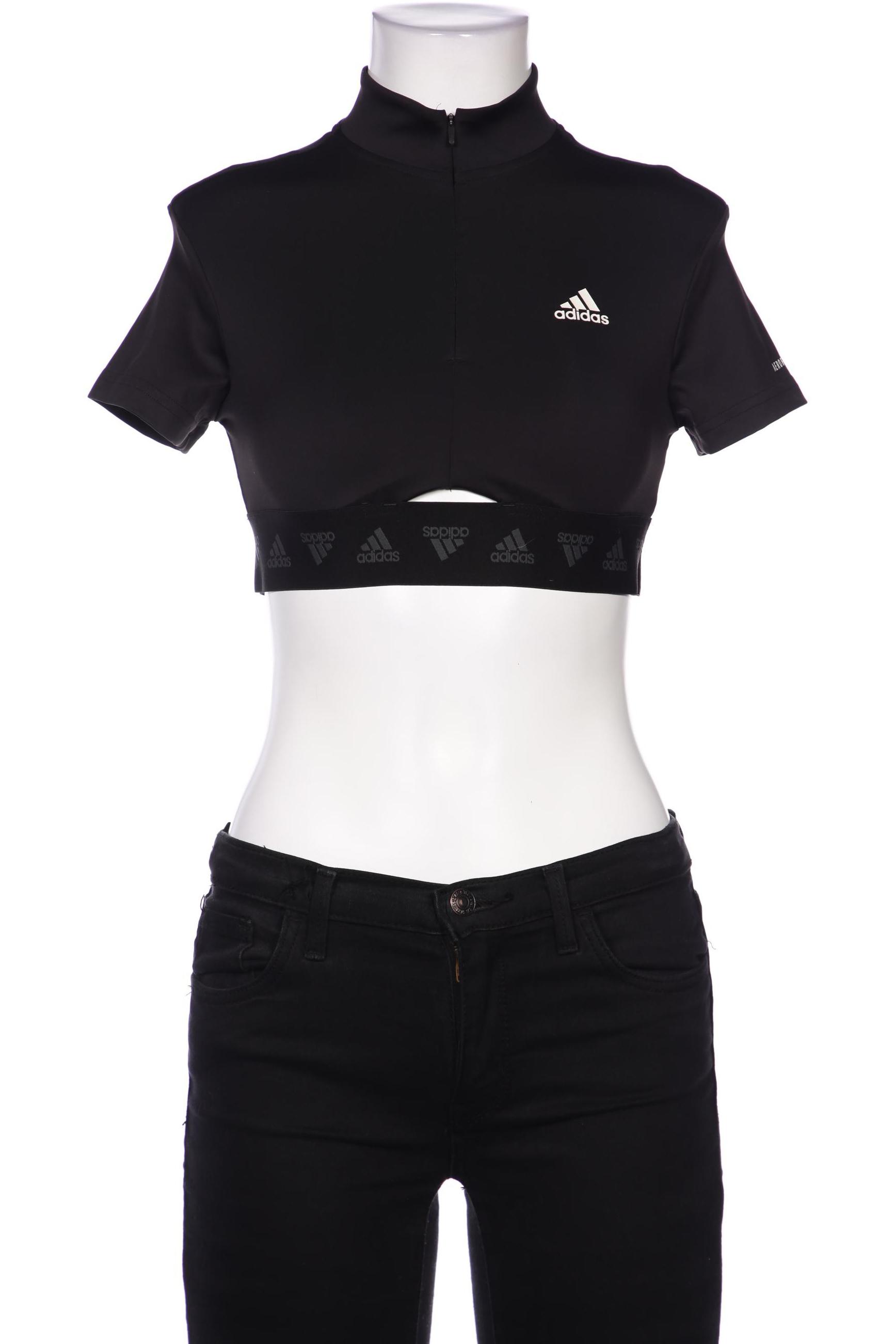 

adidas Damen T-Shirt, schwarz, Gr. 36