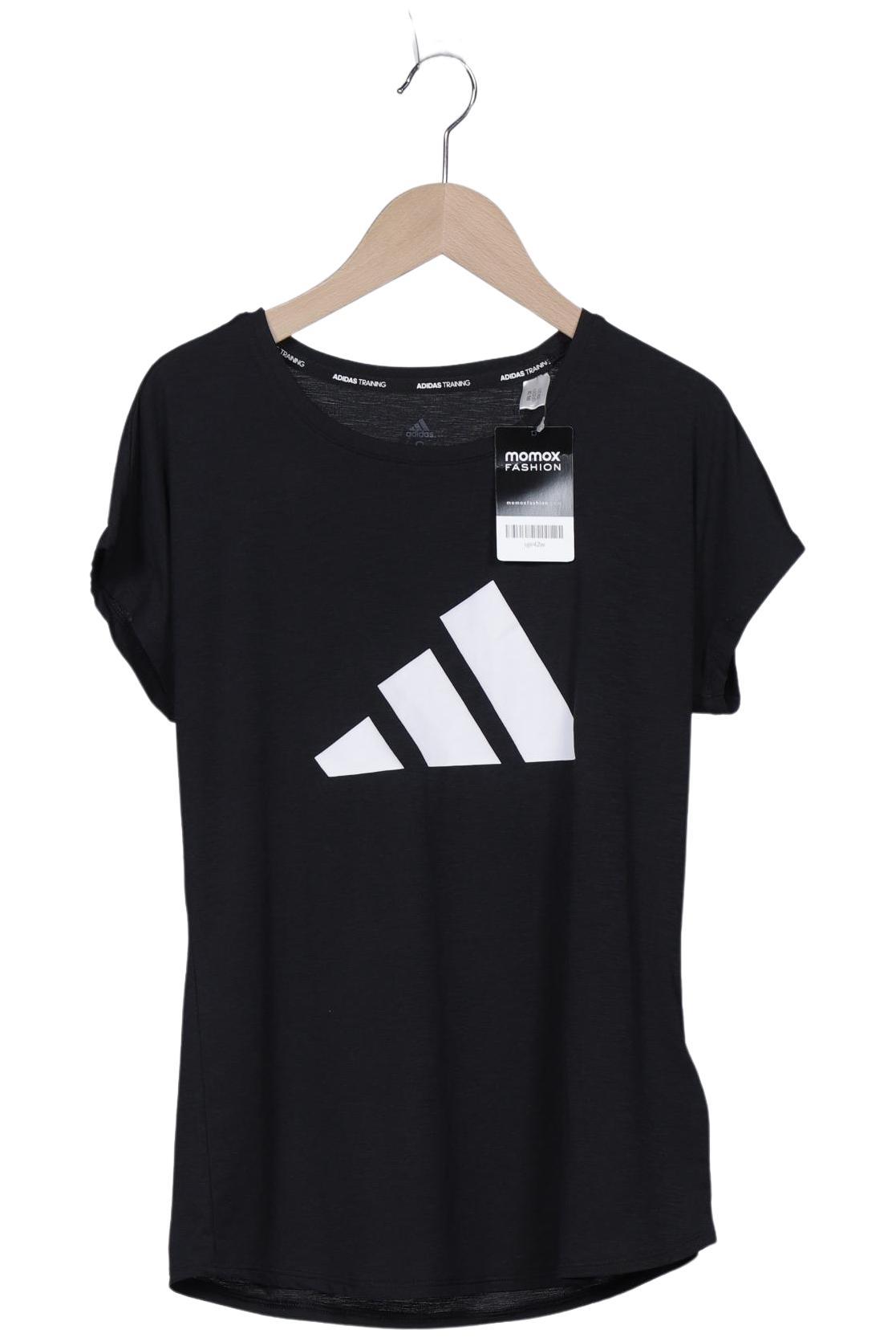 

adidas Damen T-Shirt, schwarz, Gr. 36