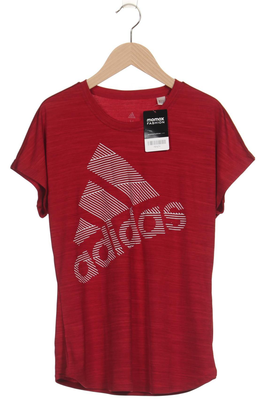 

adidas Damen T-Shirt, bordeaux, Gr. 38