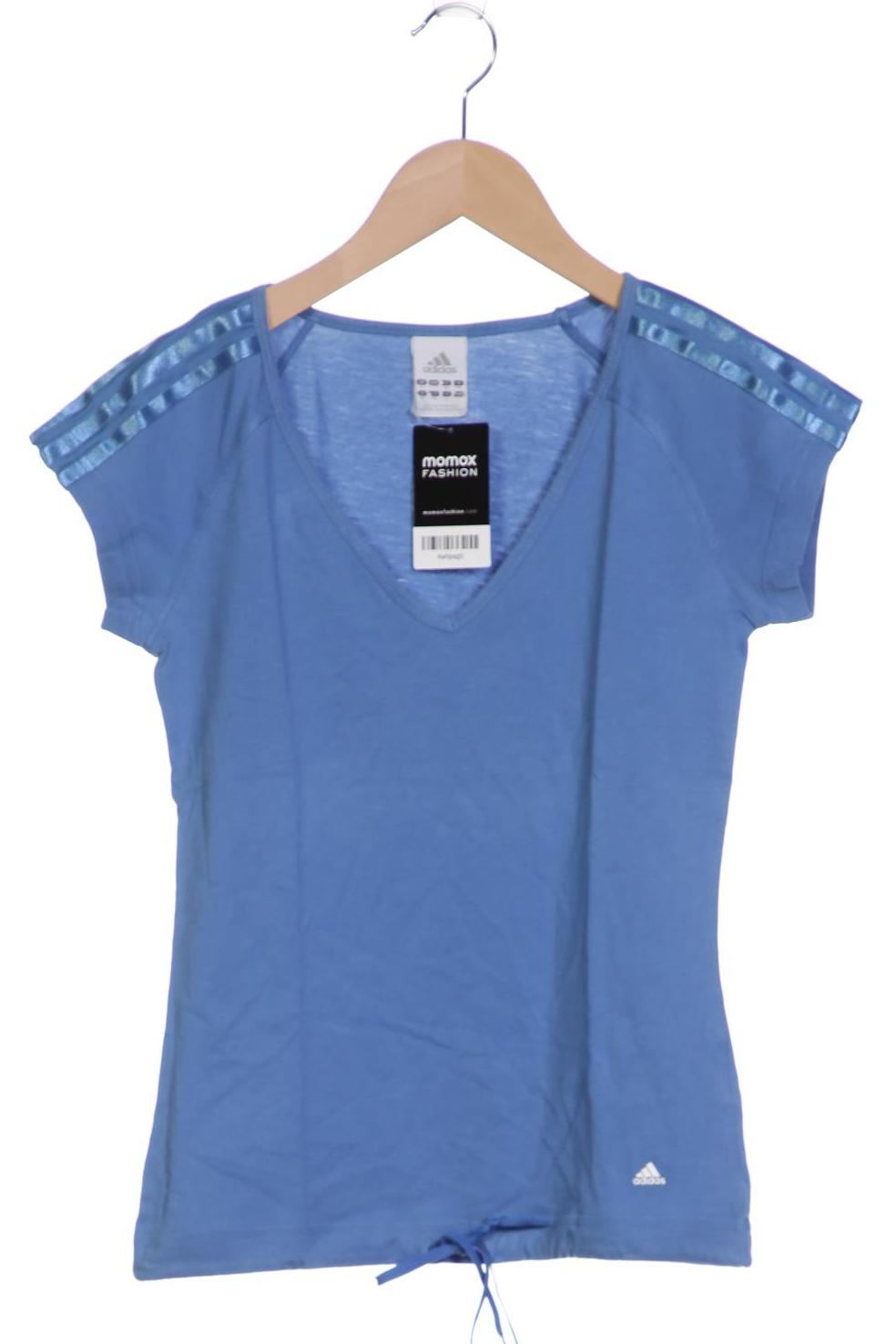 

adidas Damen T-Shirt, blau, Gr. 38