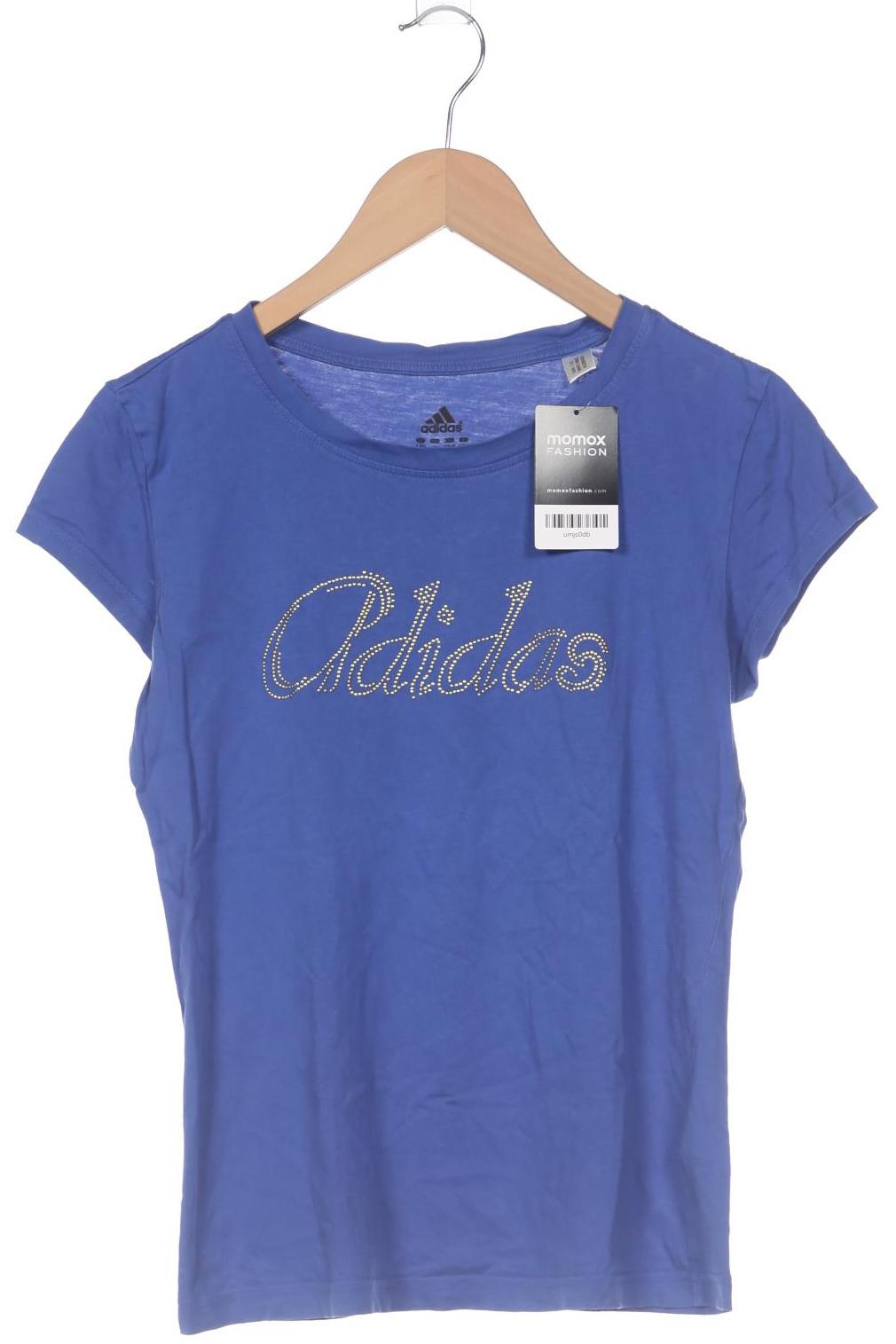

adidas Damen T-Shirt, blau, Gr. 36