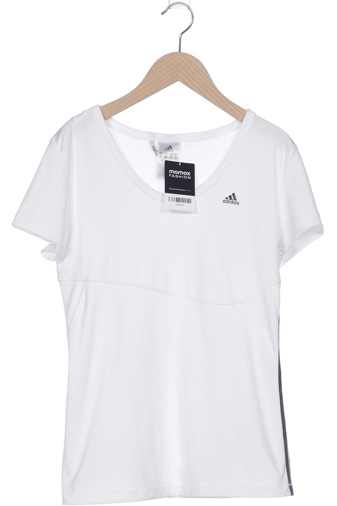 

adidas Damen T-Shirt, weiß, Gr. 40