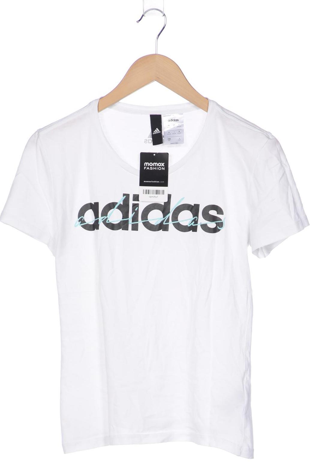 

adidas Damen T-Shirt, weiß