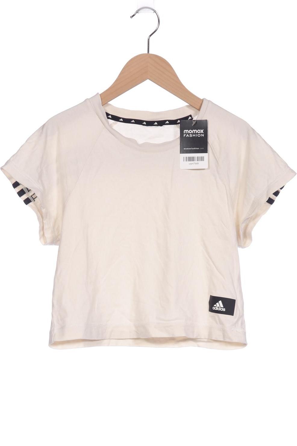 

adidas Damen T-Shirt, cremeweiß, Gr. 36