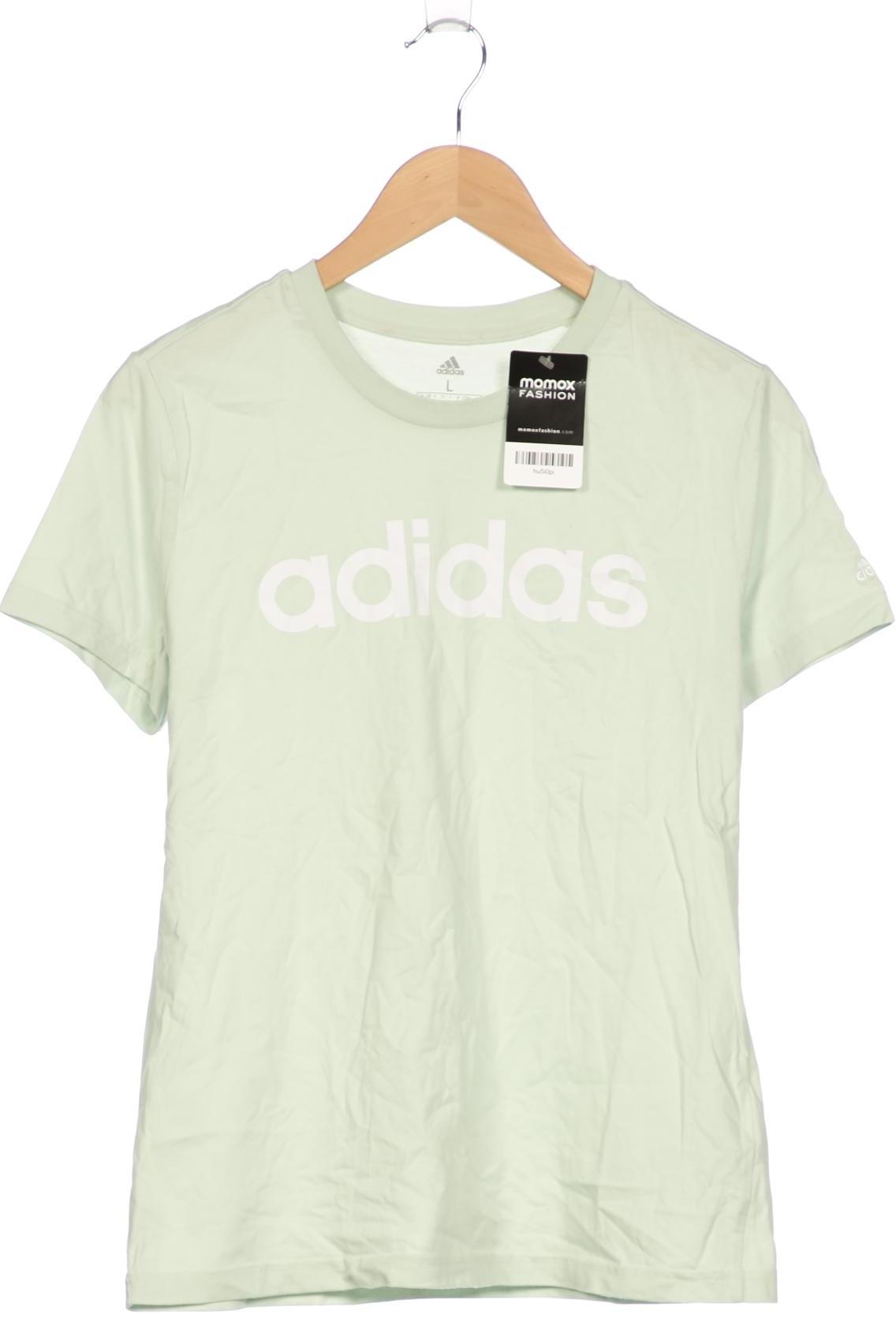 

adidas Damen T-Shirt, hellgrün, Gr. 42