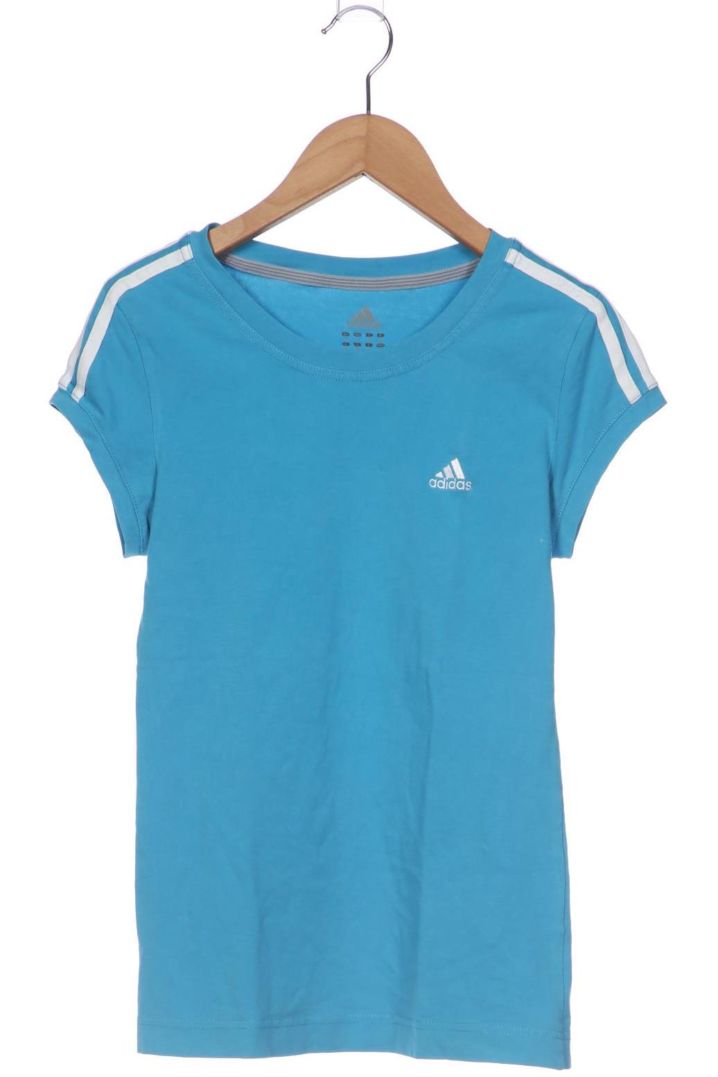 

adidas Damen T-Shirt, blau, Gr. 36