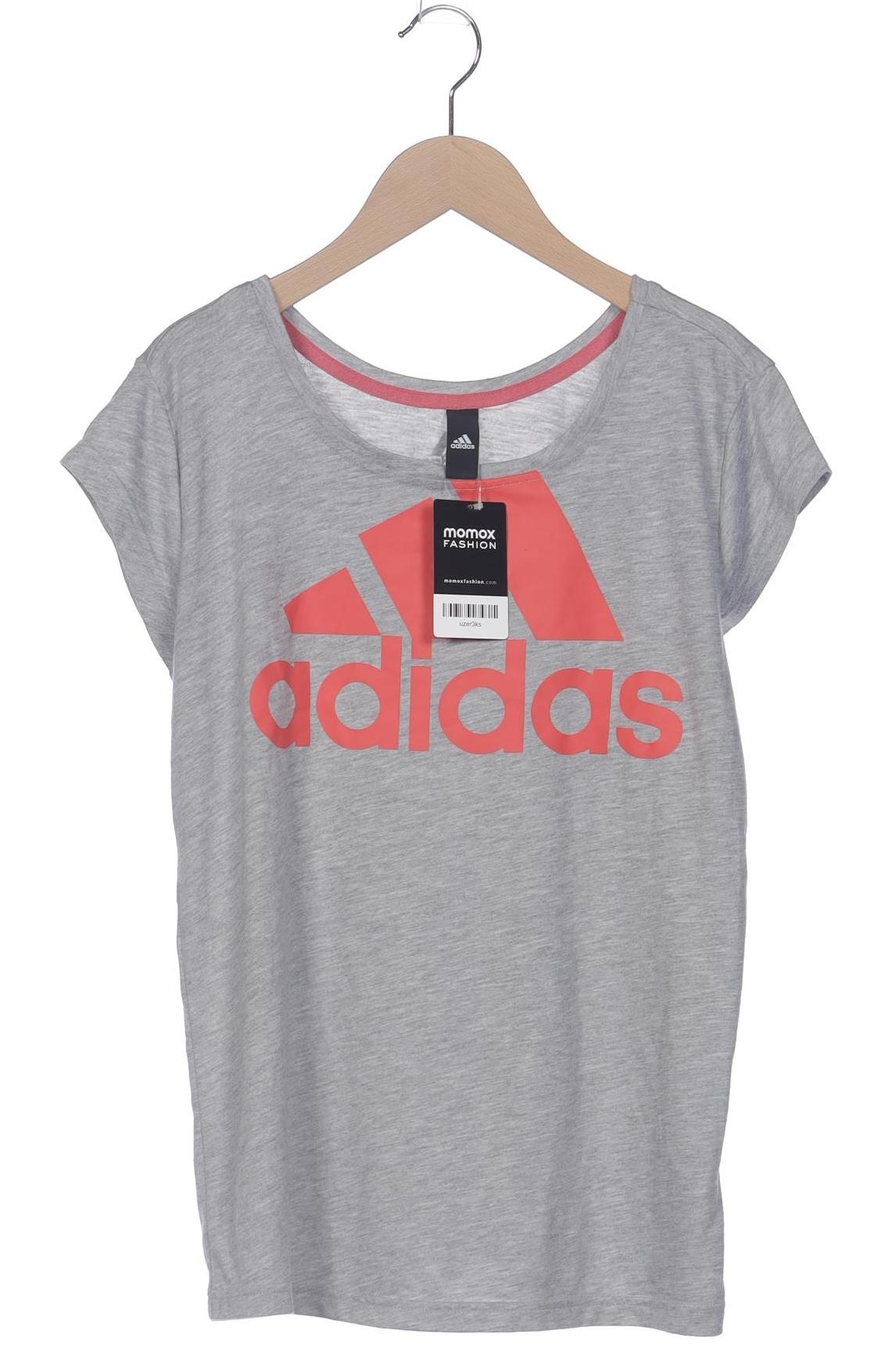

adidas Damen T-Shirt, grau, Gr. 38