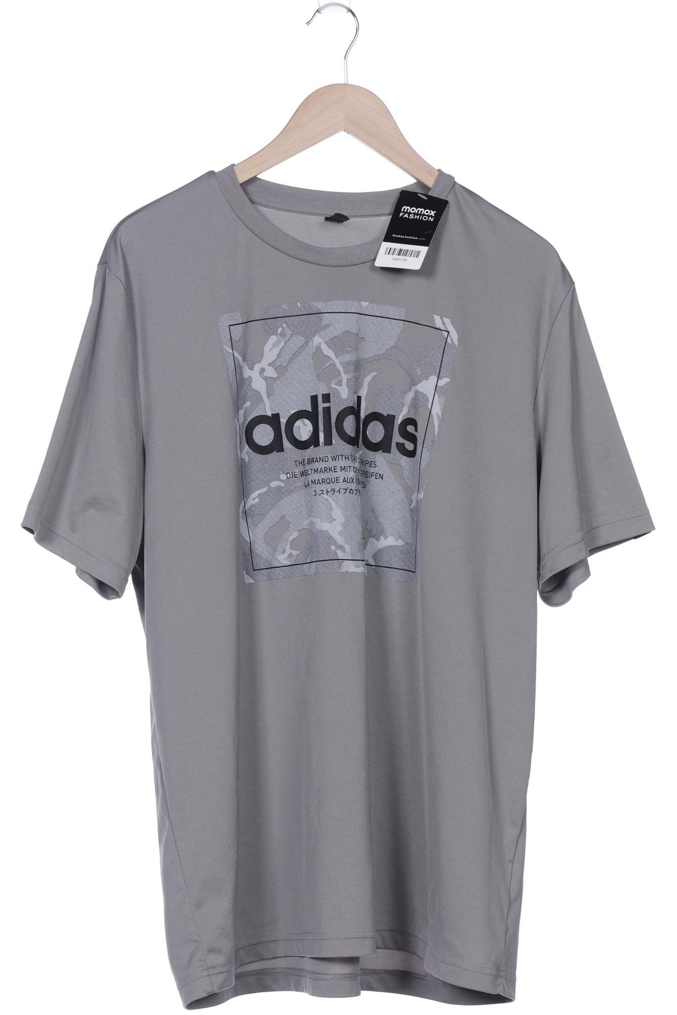 

adidas Damen T-Shirt, grau, Gr. 44