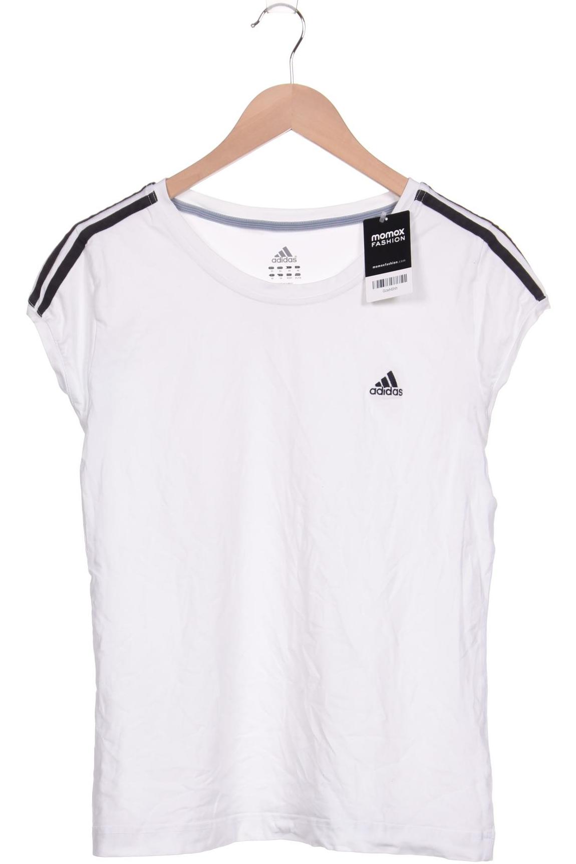 

adidas Damen T-Shirt, weiß, Gr. 48