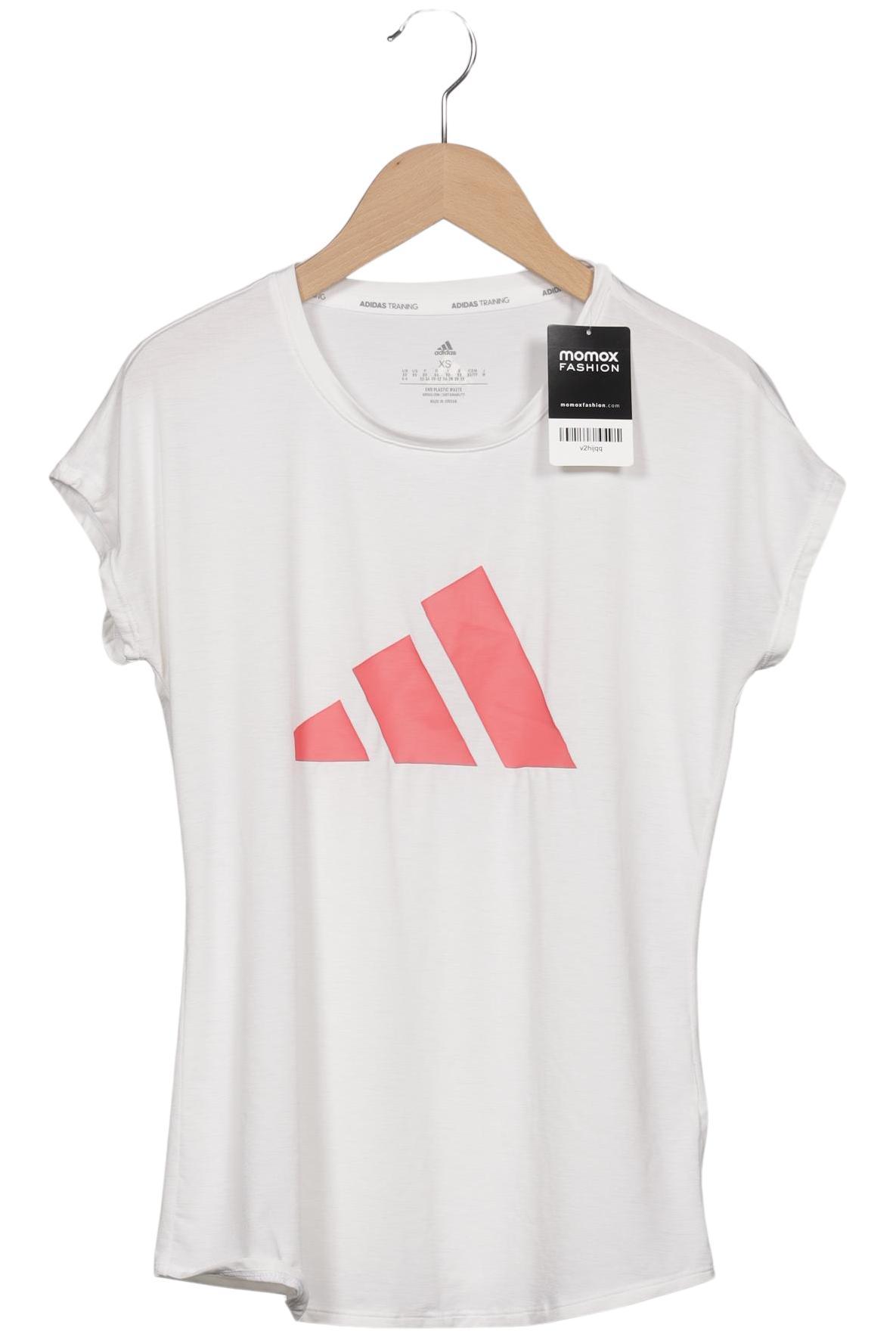 

adidas Damen T-Shirt, weiß, Gr. 34