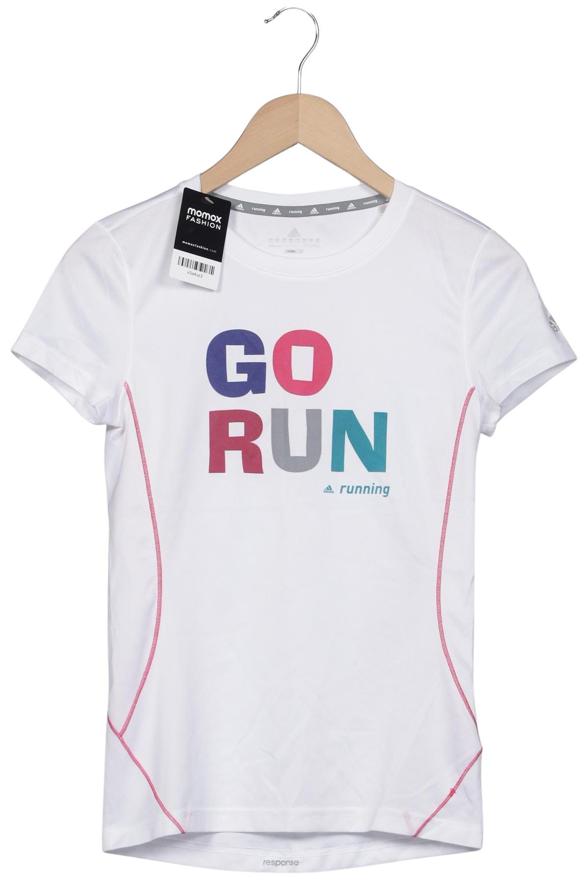 

adidas Damen T-Shirt, weiß, Gr. 34