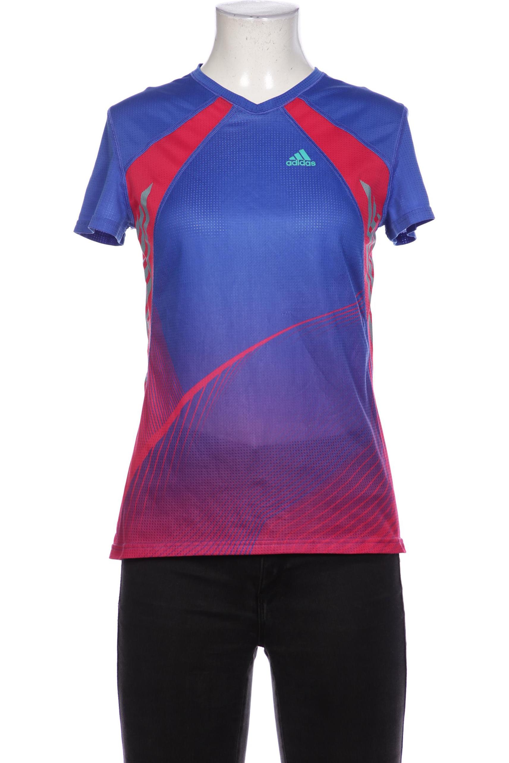 

adidas Damen T-Shirt, blau, Gr. 36